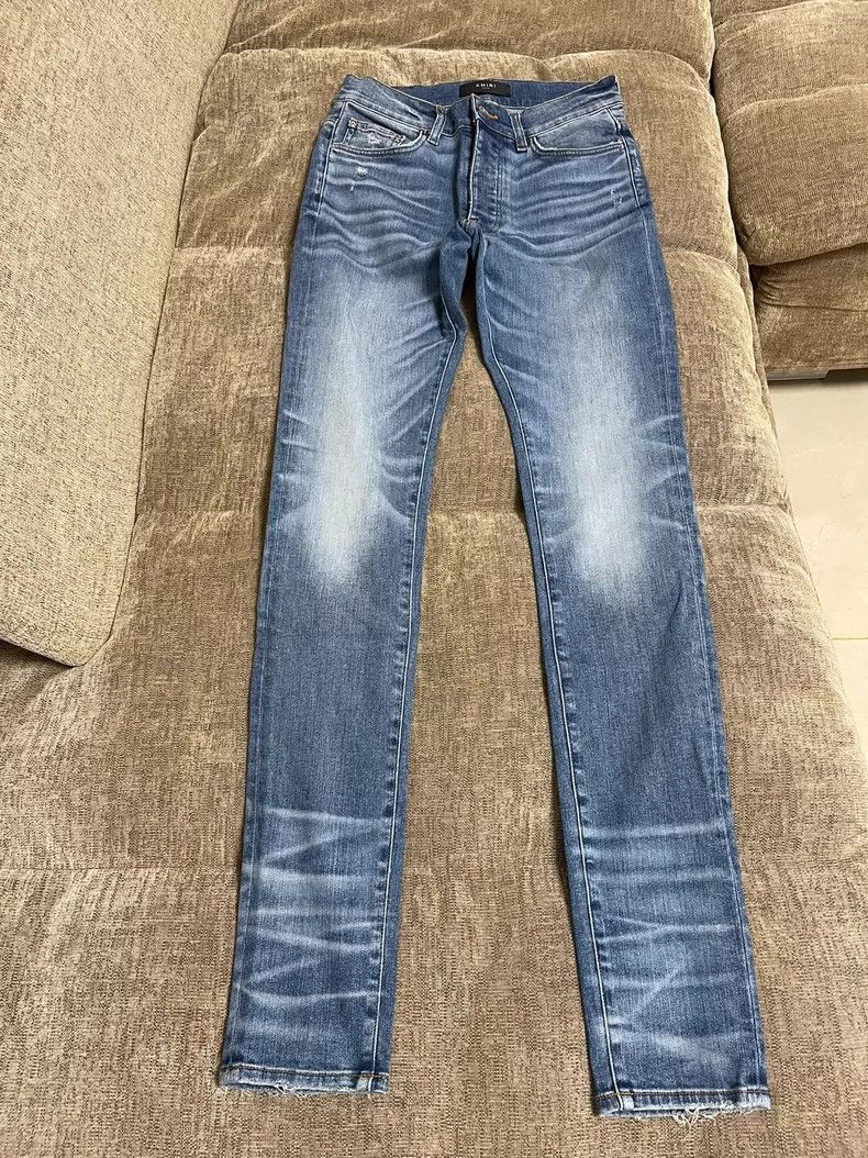 Amiri Amiri Blue basic jeans 2501-Nextarrow Size US 30 / EU 46 - 1 Thumbnail