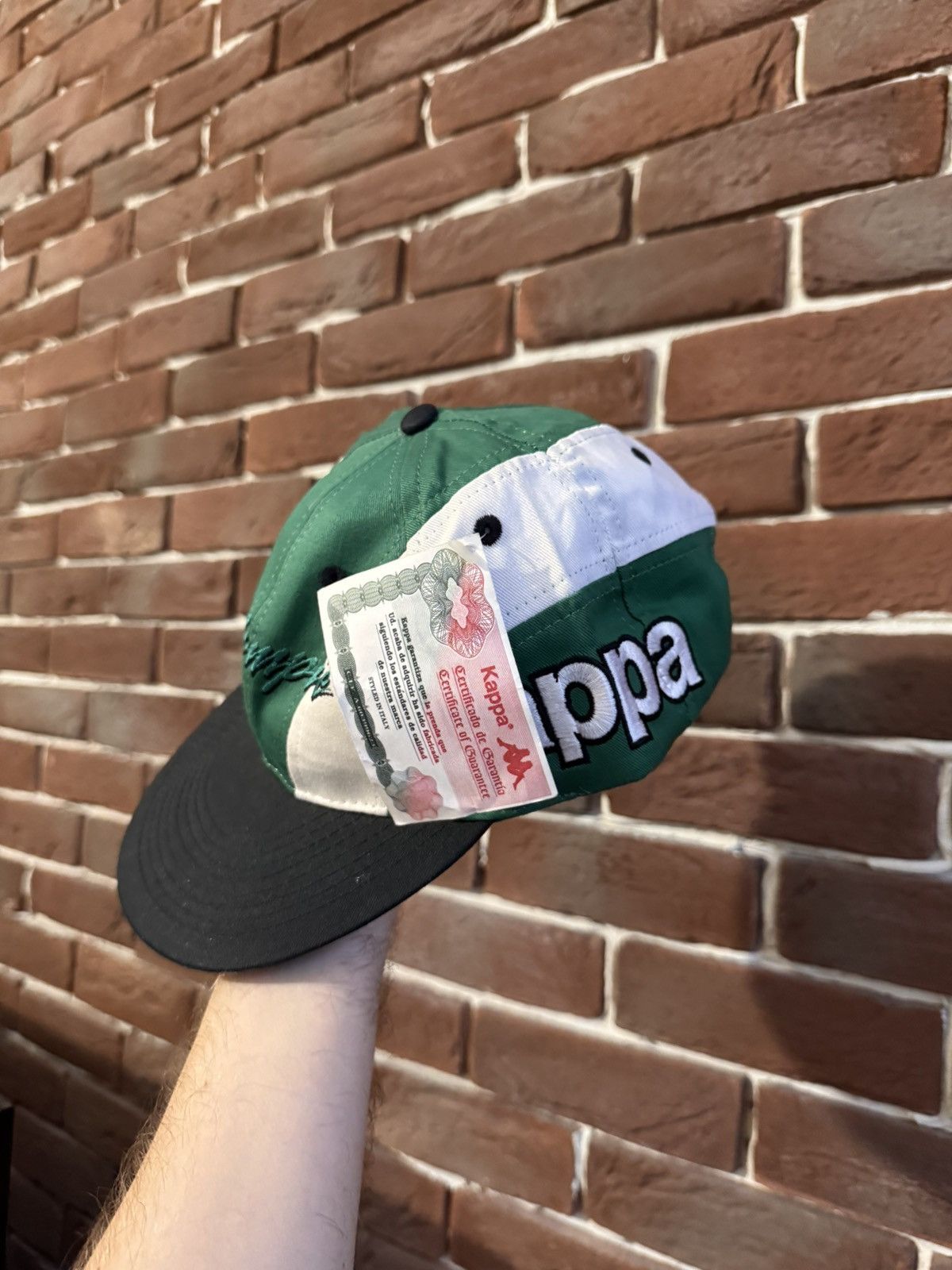 Other Rare 90s Kappa Real Betis Football Cap Hat Hype Soccer Size ONE SIZE - 3 Thumbnail