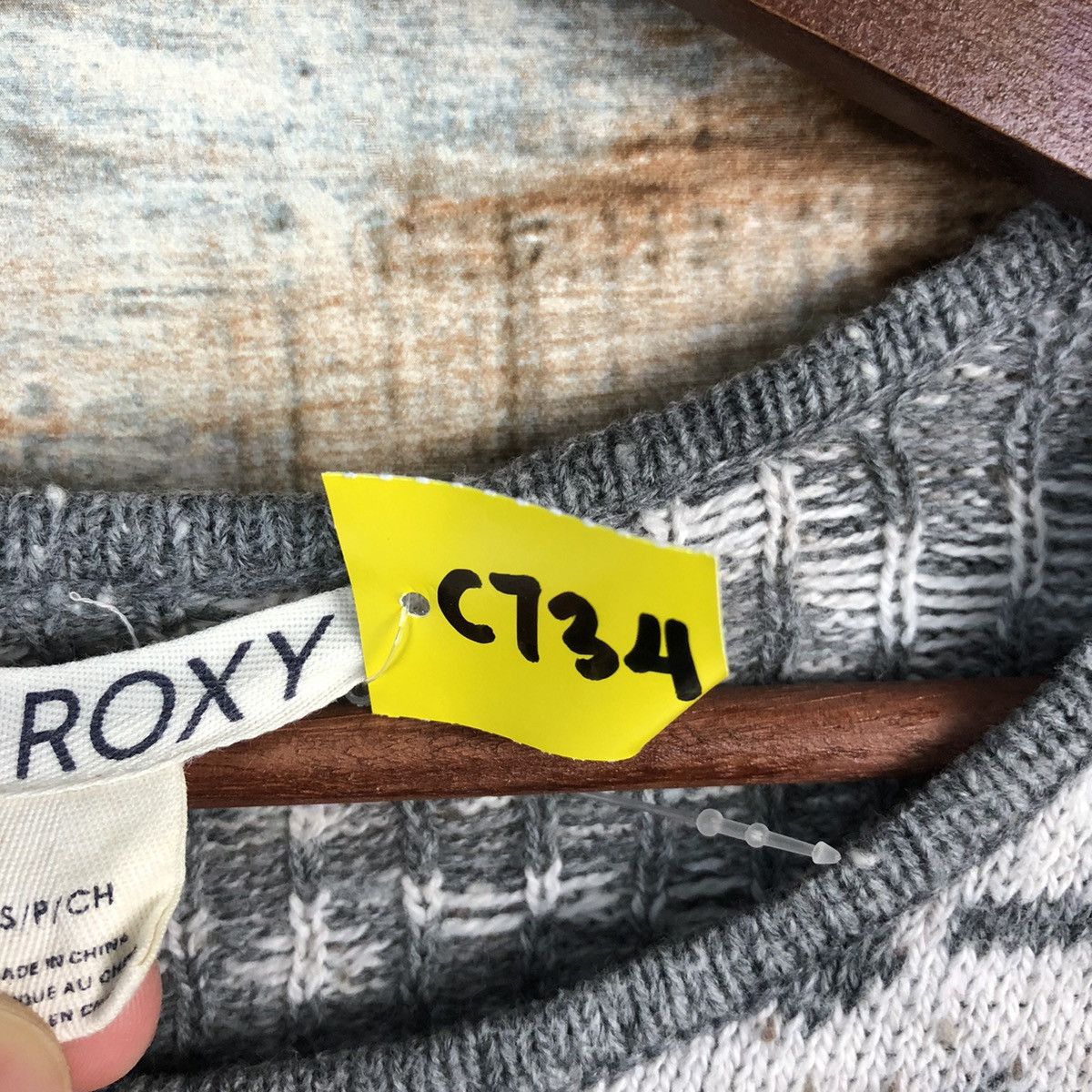 Homespun Knitwear DL Roxy Gray Knitwear #C734 Size S / US 4 / IT 40 - 10 Thumbnail