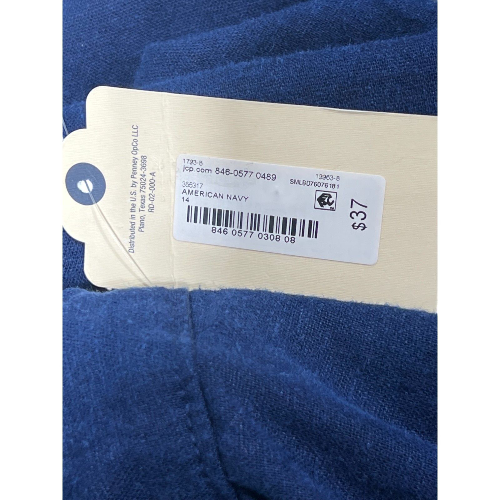 Other St. John's Bay - Women's Mid Rise Skort - Navy Blue - 14 Size 36" / US 14 / IT 50 - 10 Thumbnail