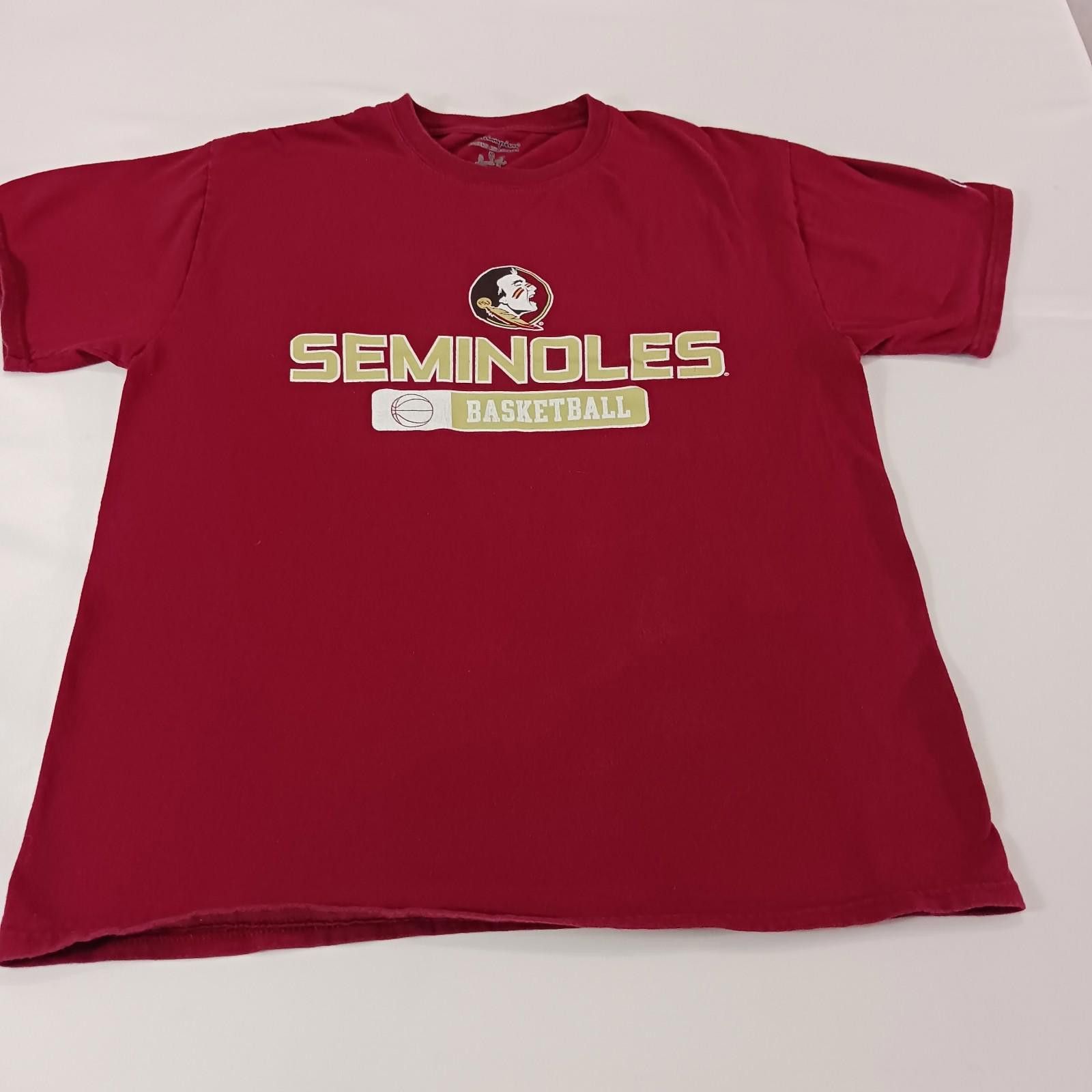Champion Champion Florida State Seminoles NCAA Red T-Shirt Mens M Size ONE SIZE - 9 Thumbnail