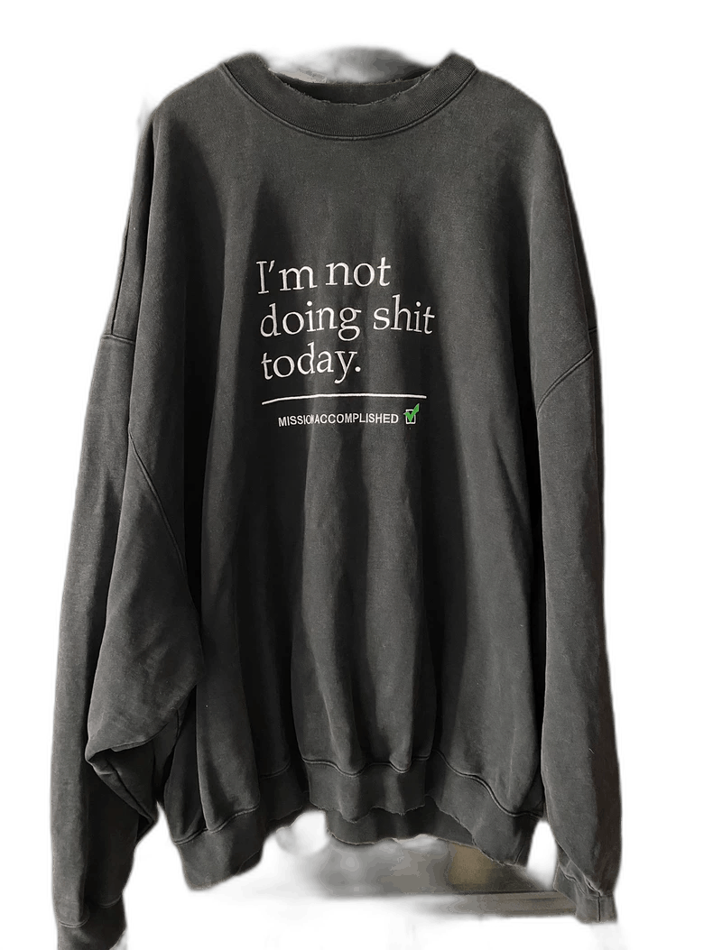 VETEMENTS(ヴェトモン) Not Do Shit Today パーカー フーディー VETEMENTS(ヴェトモン) Not Do Shit Today パーカー フーディー