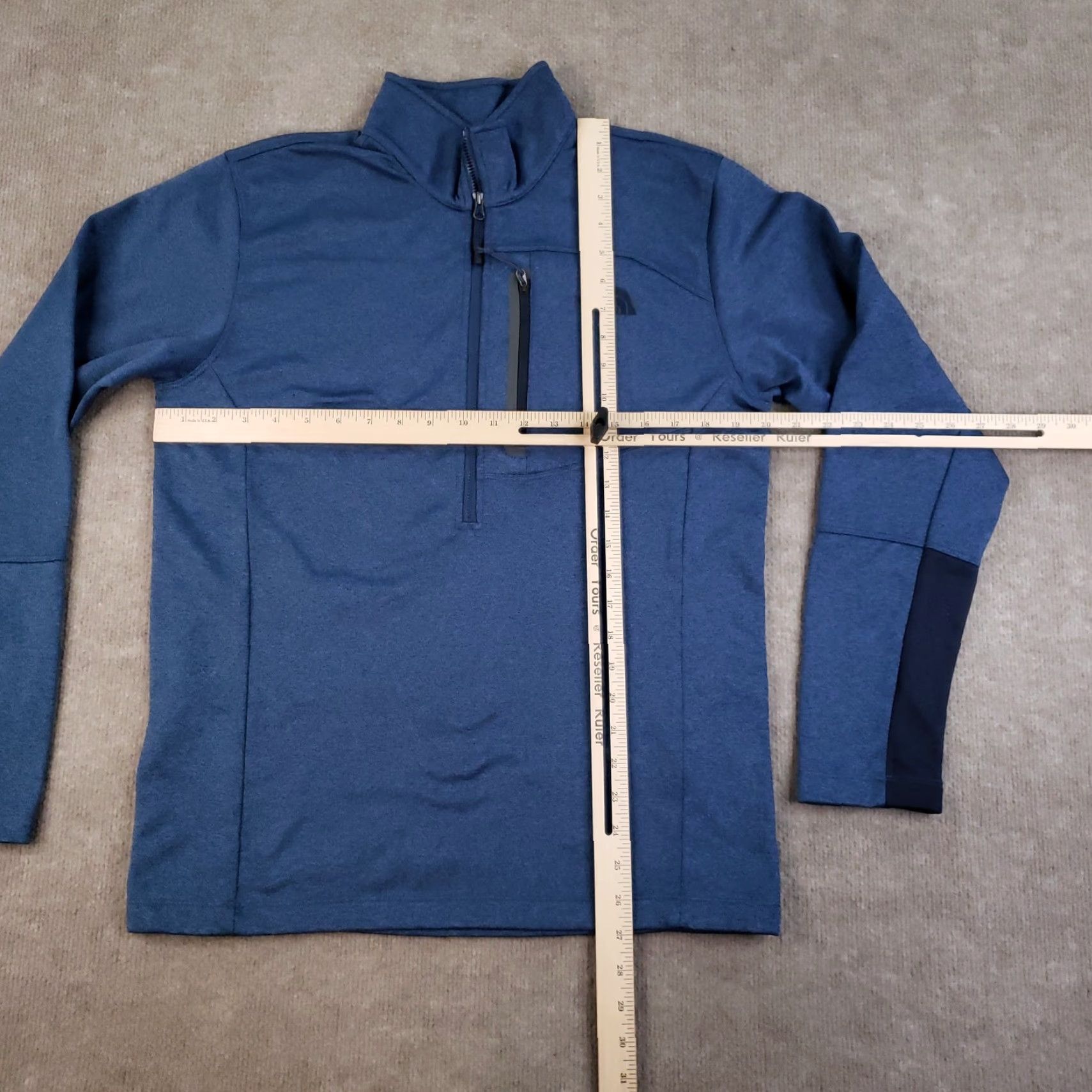 The North Face The North Face Sweatshirt Mens Small Blue Pullover Fleece 1/4 Zip Hiking Lightweight Size US S / EU 44-46 / 1 - 2 Thumbnail