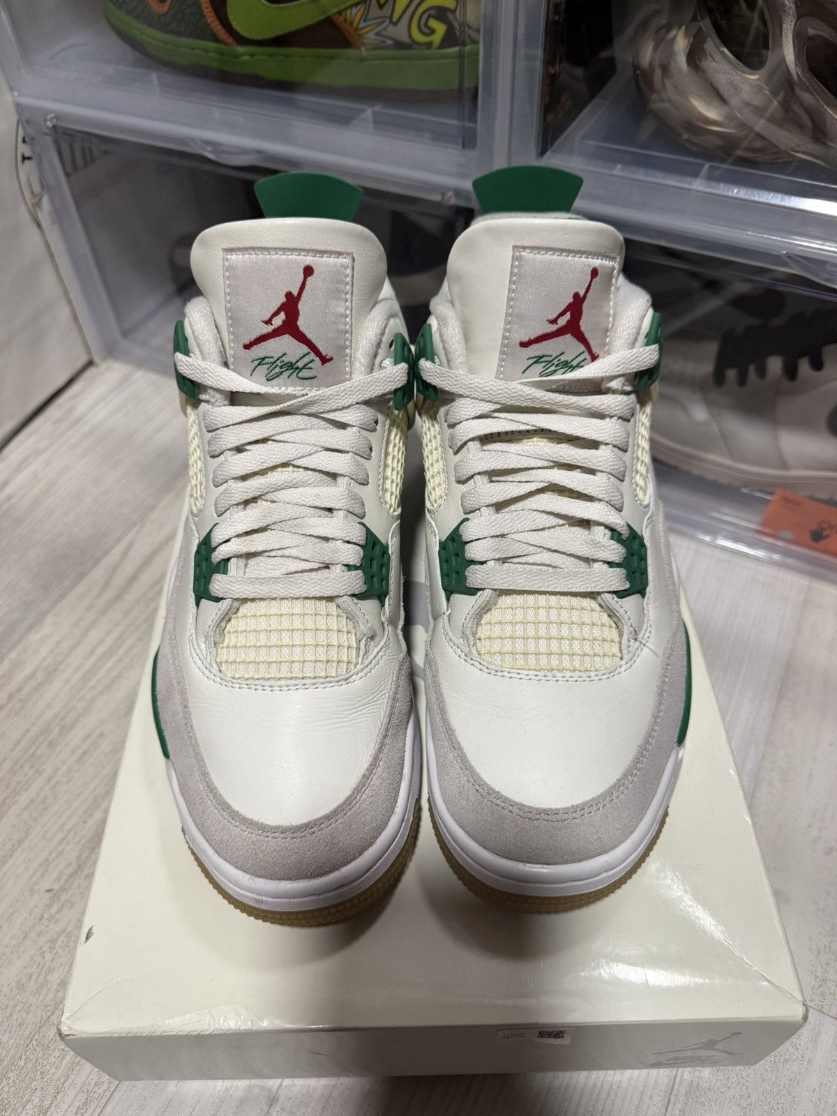 Nike SB Air Jordan 4 Retro SP SB Pine Green Size US 9 / EU 42 - 4 Thumbnail