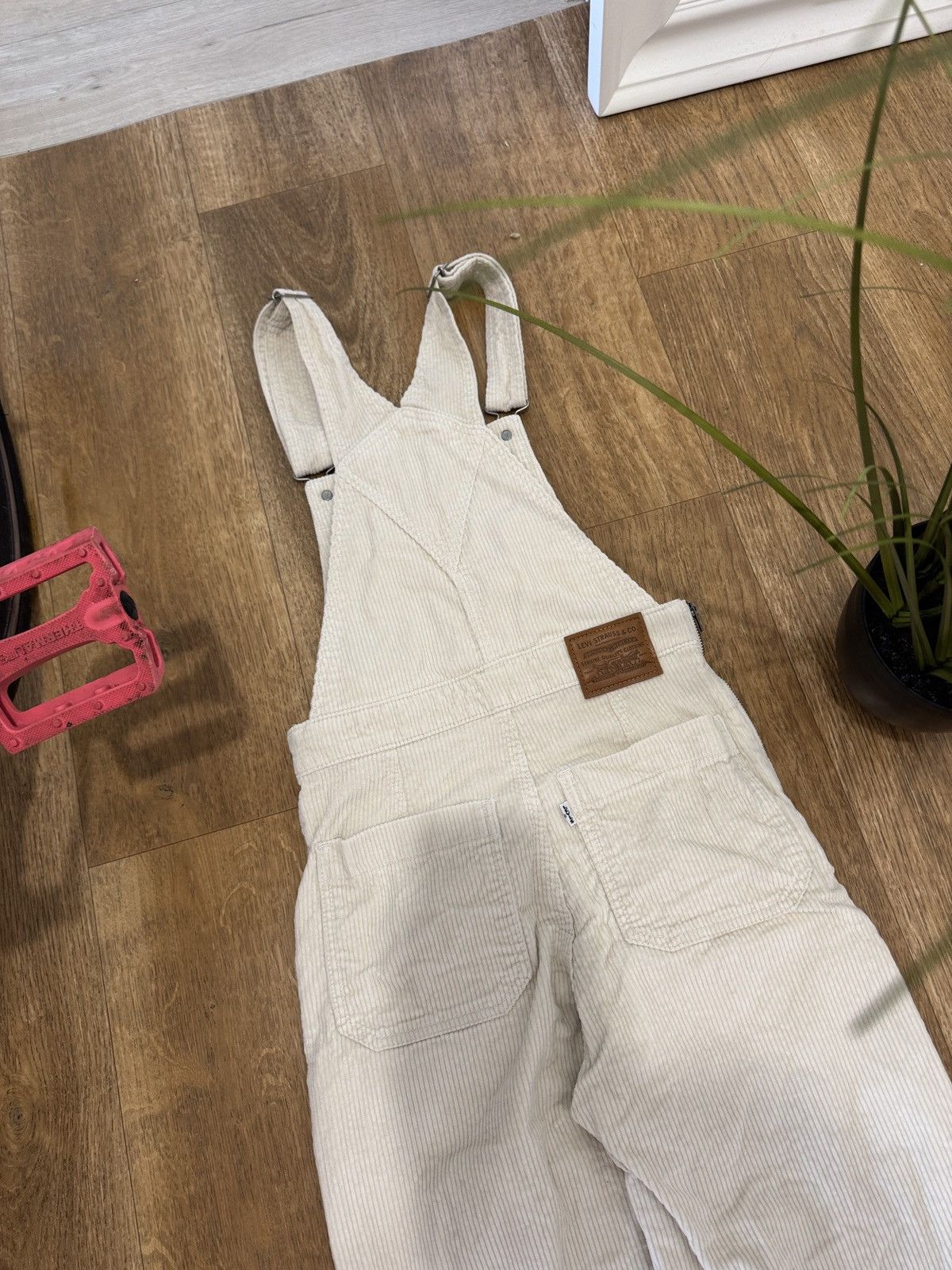 Levi's VINTAGE LEVI’S VEVLET OVERALLS STRAIGHT PANTS SUIT Size XS / US 0-2 / IT 36-38 - 6 Thumbnail