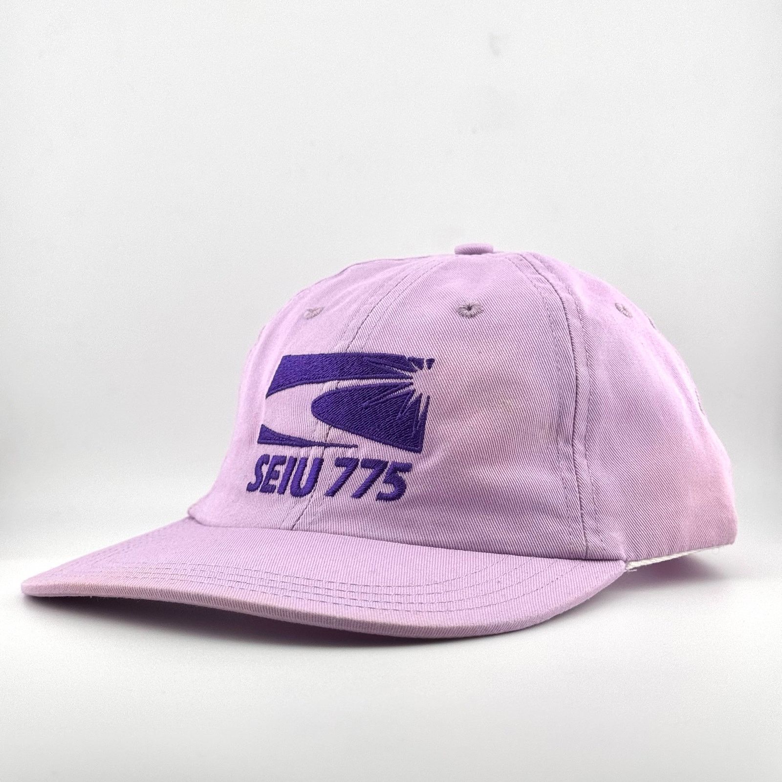 Vintage Vintage SEIU 775 Purple Dad Hat Union Made USA Cap Size ONE SIZE - 2 Thumbnail