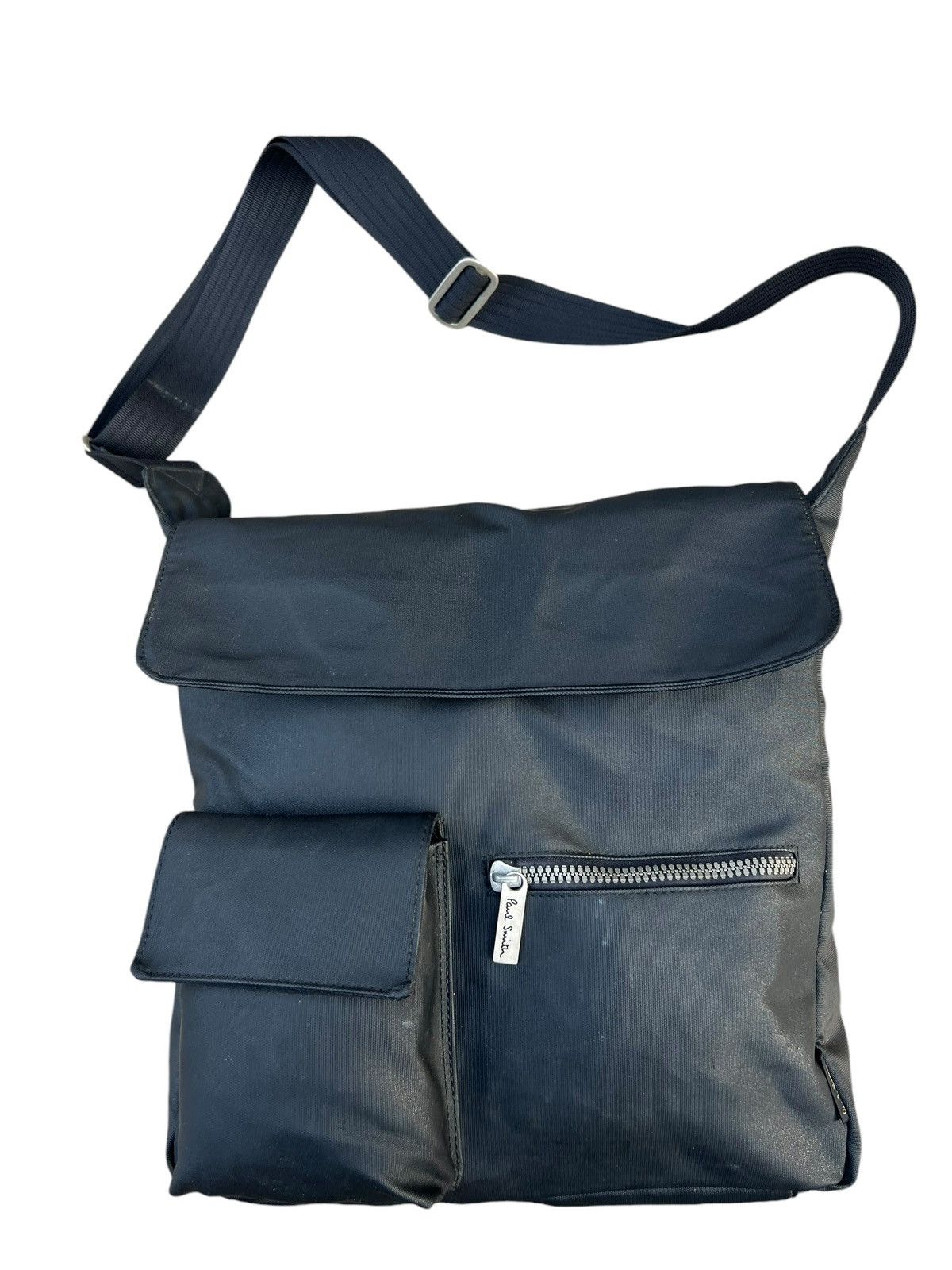 Paul Smith Vintage Paul Smith Waxed Cargo Sling Bag Size ONE SIZE - 8 Thumbnail