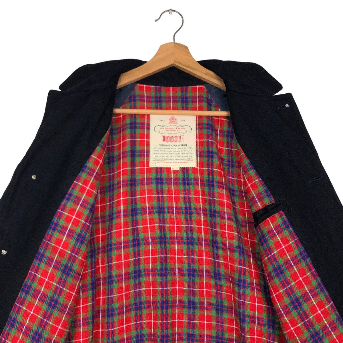 Baracuta 🔥Vintage Wool Jacket Baracuta Blanket Lining Tartan Design Size US L / EU 52-54 / 3 - 14 Thumbnail