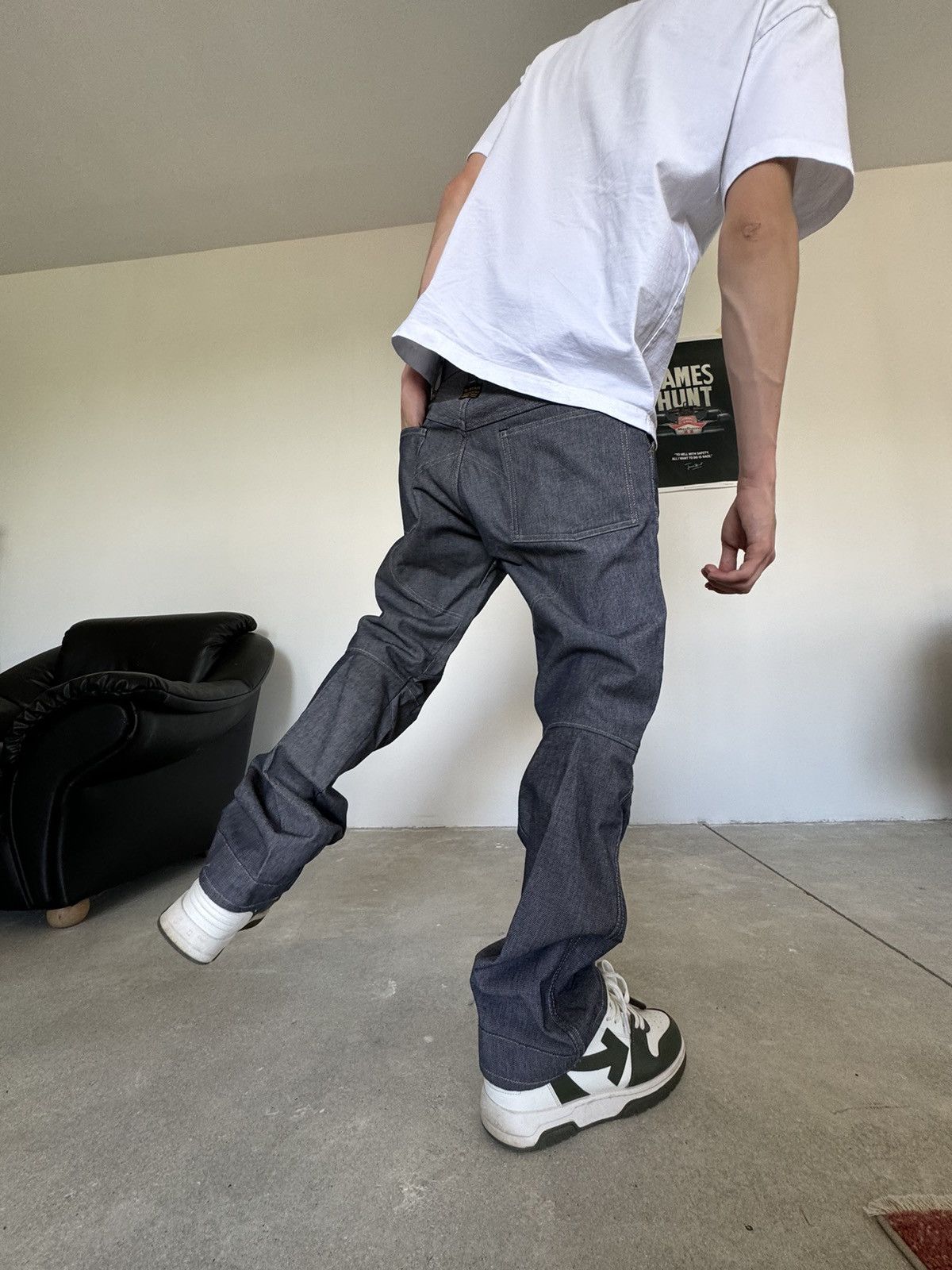 G-Star Vintage G-Star Raw Double Knee Jeans Size US 32 / EU 48 - 1 Thumbnail