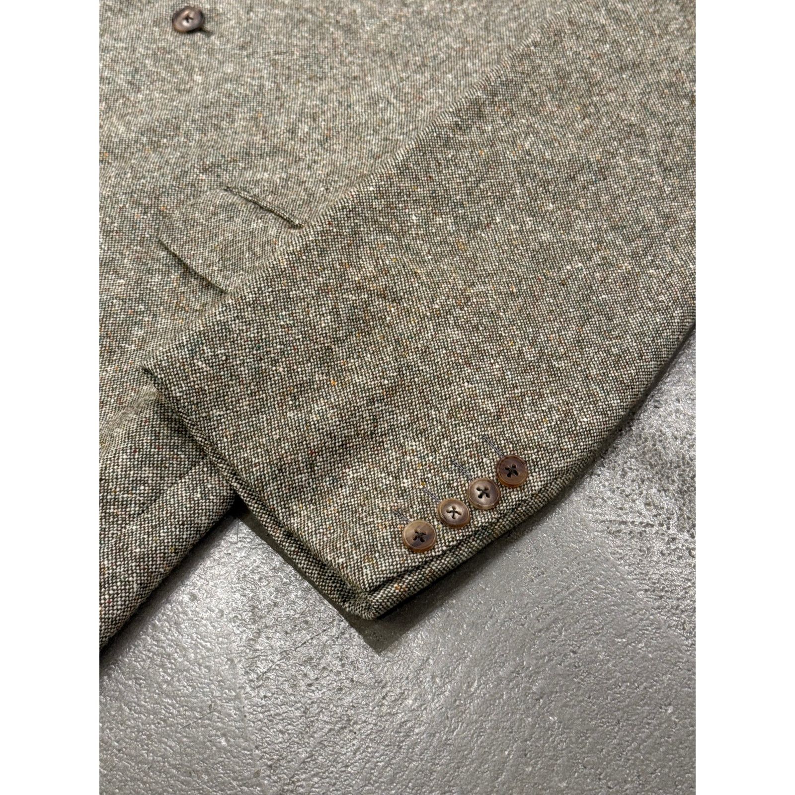 Hermes 1990s Hermes wool tweed suit set Size 50L - 4 Thumbnail