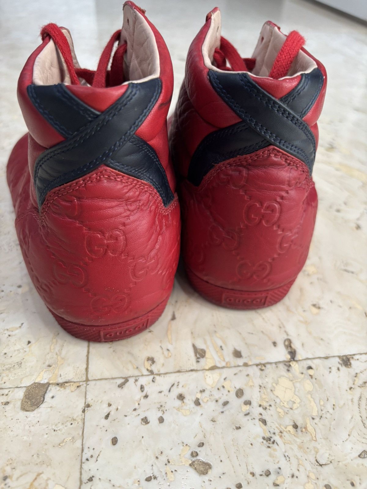 Gucci Signature High Top 'Red'