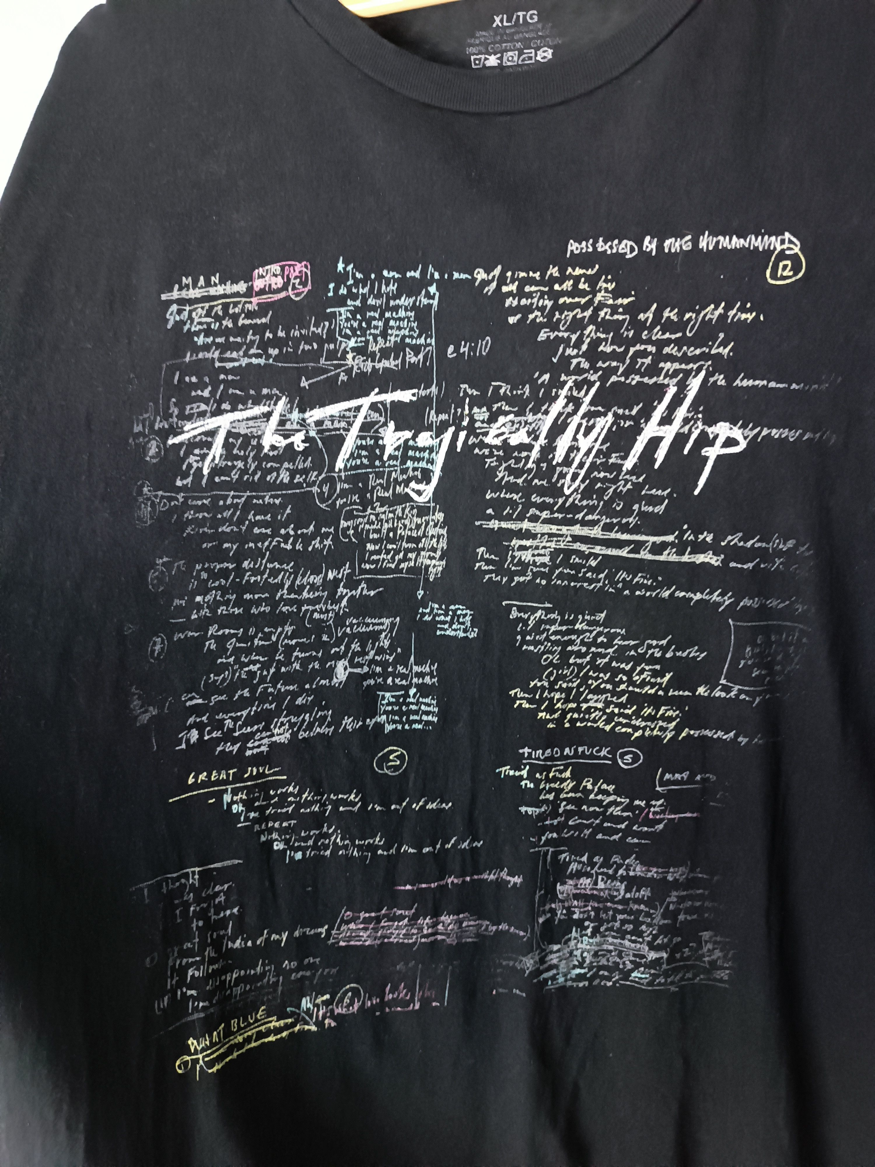 Band Tees VINTAGE THE TRAGICALLY HIP MAN MACHINE POEM TEE VERY RARE Size US XL / EU 56 / 4 - 15 Thumbnail