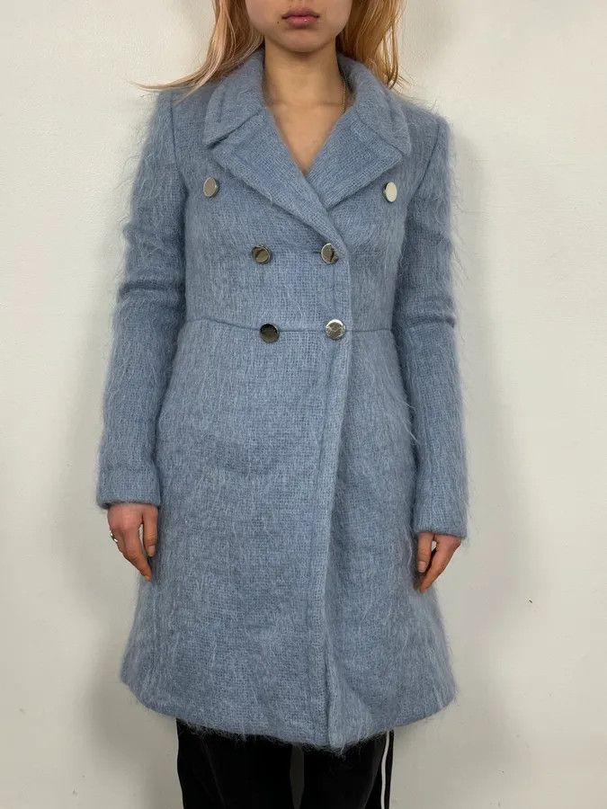 Gucci AW2014 Gucci Blue Premium Classy Officer Trench Coat Size S / US 4 / IT 40 - 1 Thumbnail