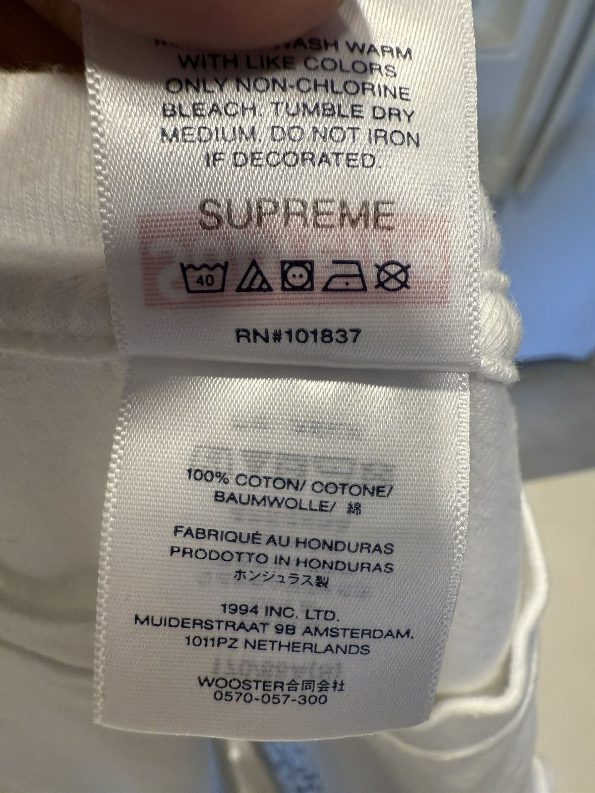 Supreme Supreme Satan Tee White Size US S / EU 44-46 / 1 - 4 Thumbnail
