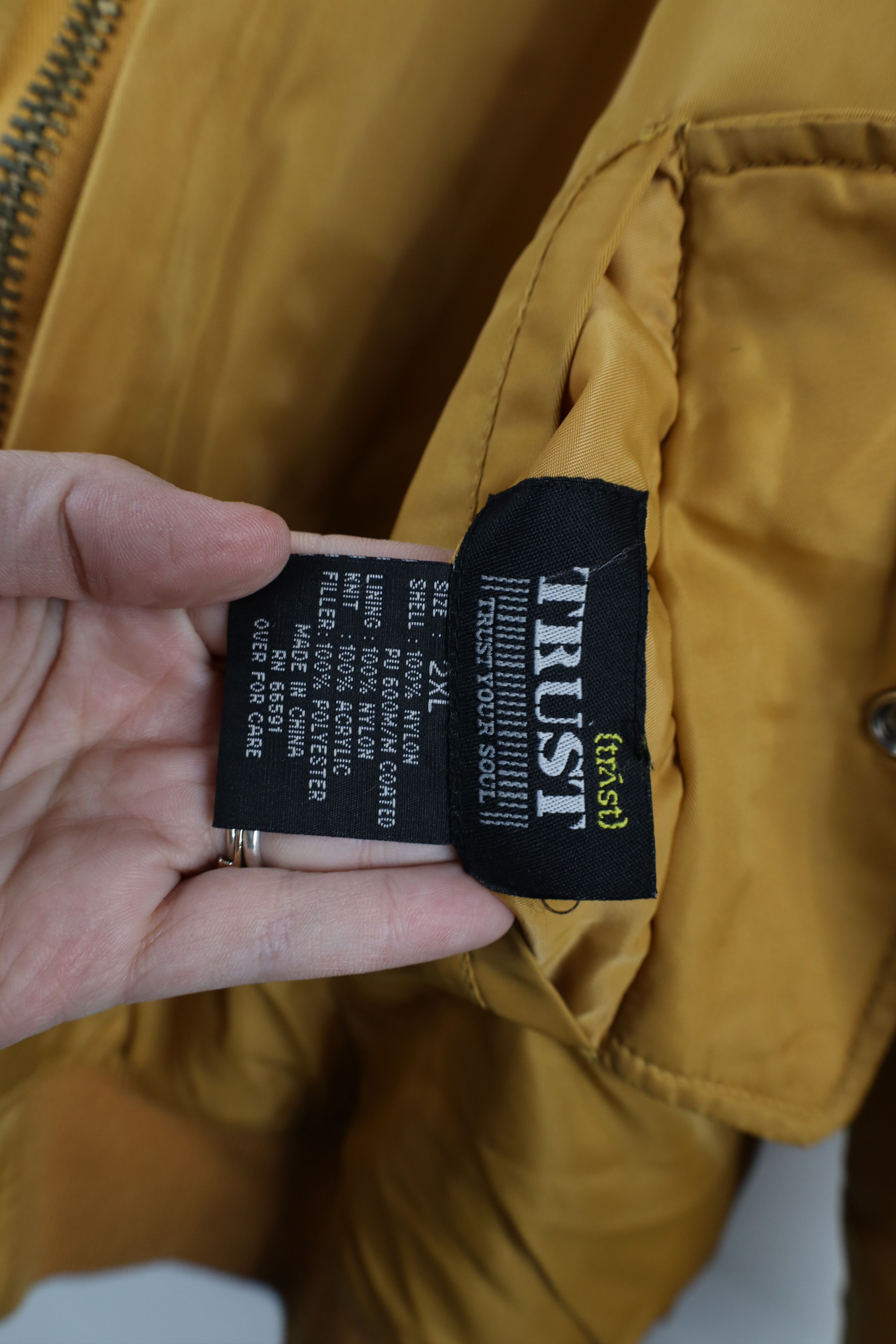 Vintage Vintage 90s Streetwear Military MA1 Reversible Bomber Jacket Size US XXL / EU 58 / 5 - 14 Thumbnail