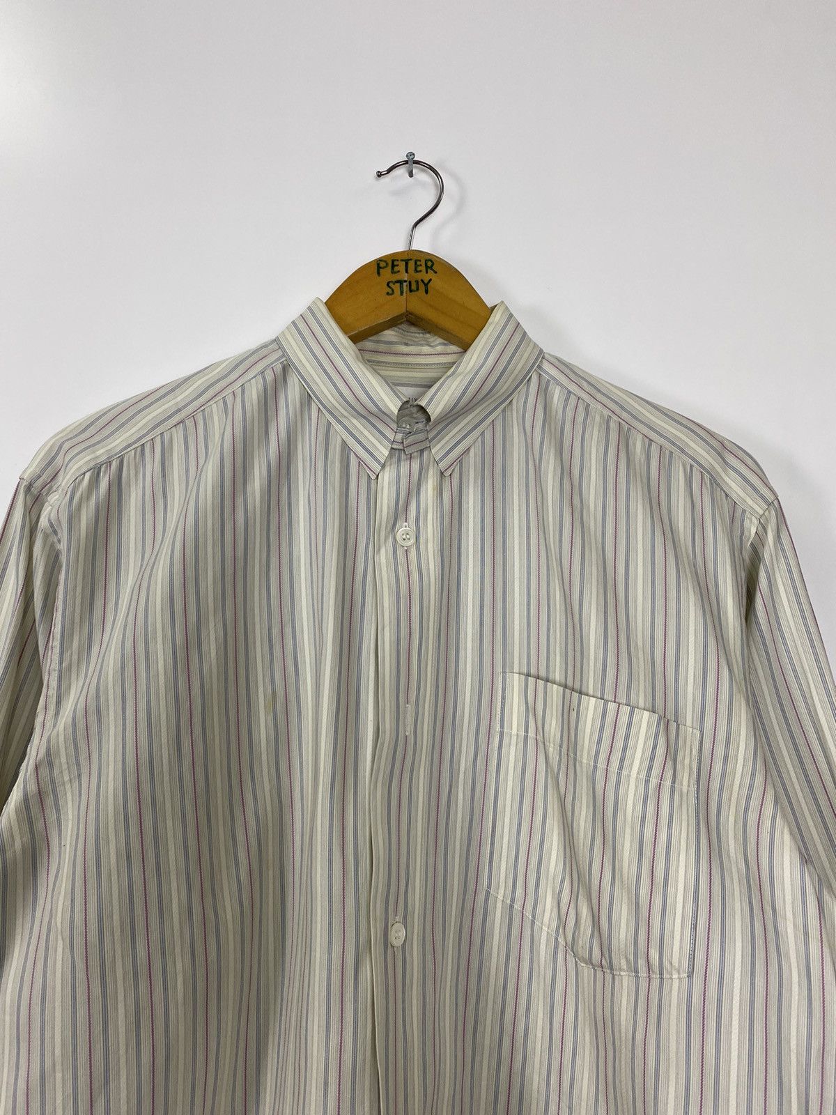 Designer × Issey Miyake × Vintage Vintage Issey Miyake Button Up Shirt Size US M / EU 48-50 / 2 - 5 Thumbnail
