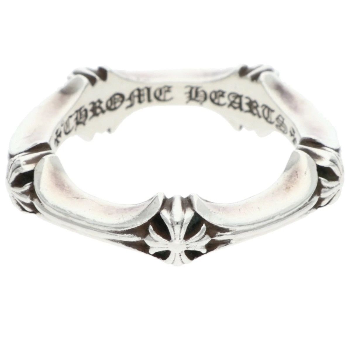 Chrome Hearts Triple Plus Bubblegum Ring Size 3.5 | Grailed