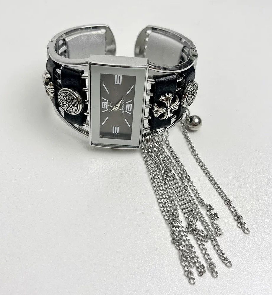 Japanese Brand × Jewelry Punk rock fashion fringe bangle watch bracelet Size ONE SIZE - 3 Thumbnail