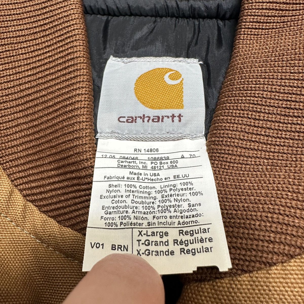 Carhartt Vintage Carhartt vest Size US XL / EU 56 / 4 - 4 Thumbnail