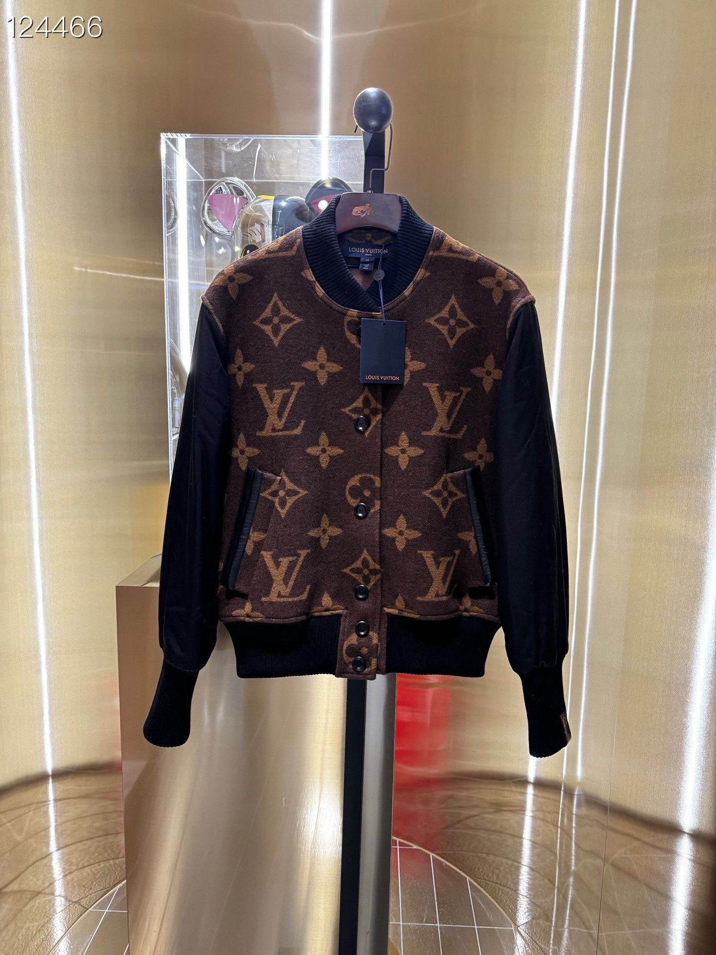 Louis Vuitton Louis Vuitton Jacquard Spliced Aviator Jacket Size S / US 4 / IT 40 - 1 Thumbnail