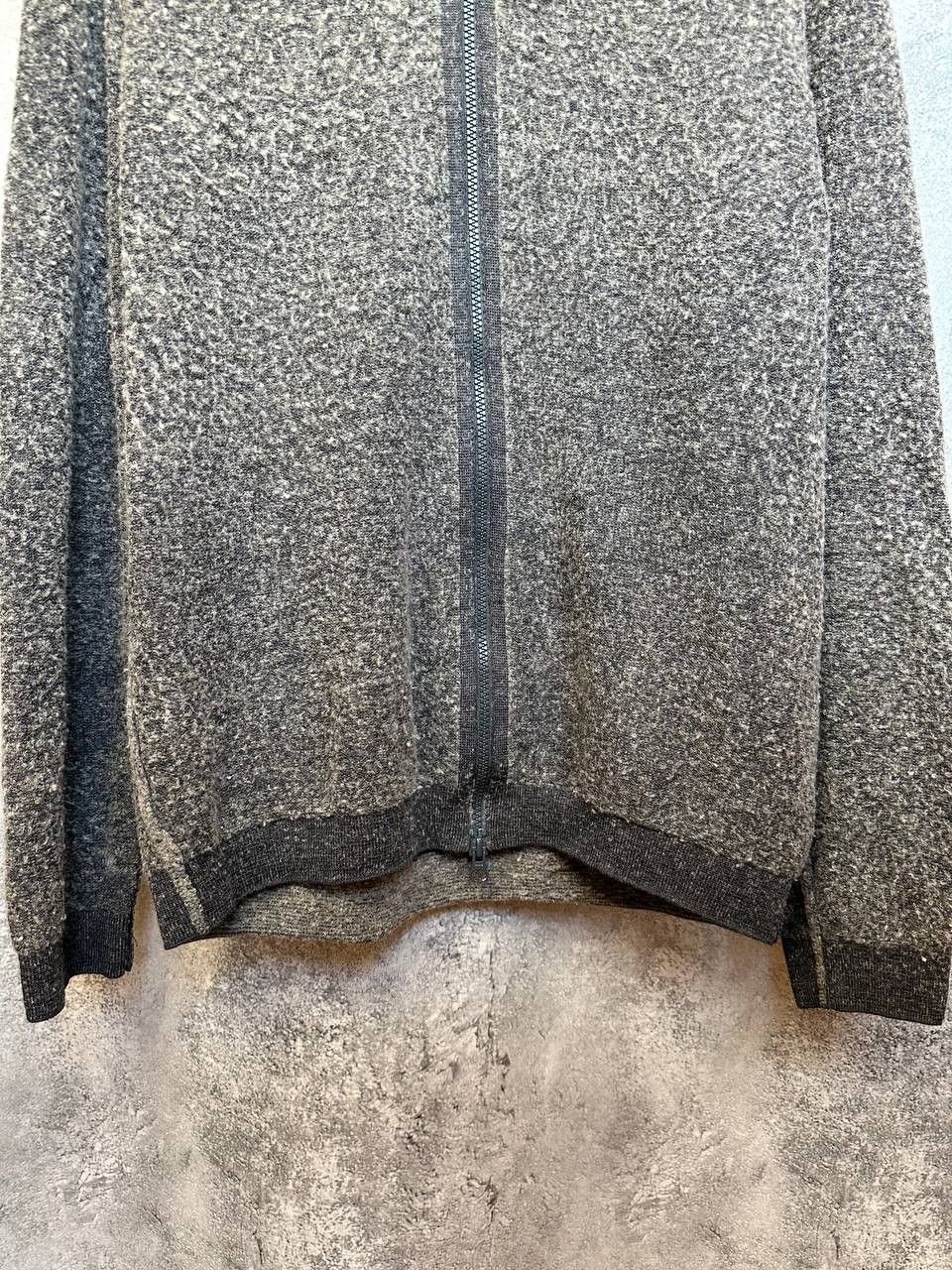 Designer Phil Petter Wool Full Double Zip Sweater Made in Austria Size US L / EU 52-54 / 3 - 8 Thumbnail