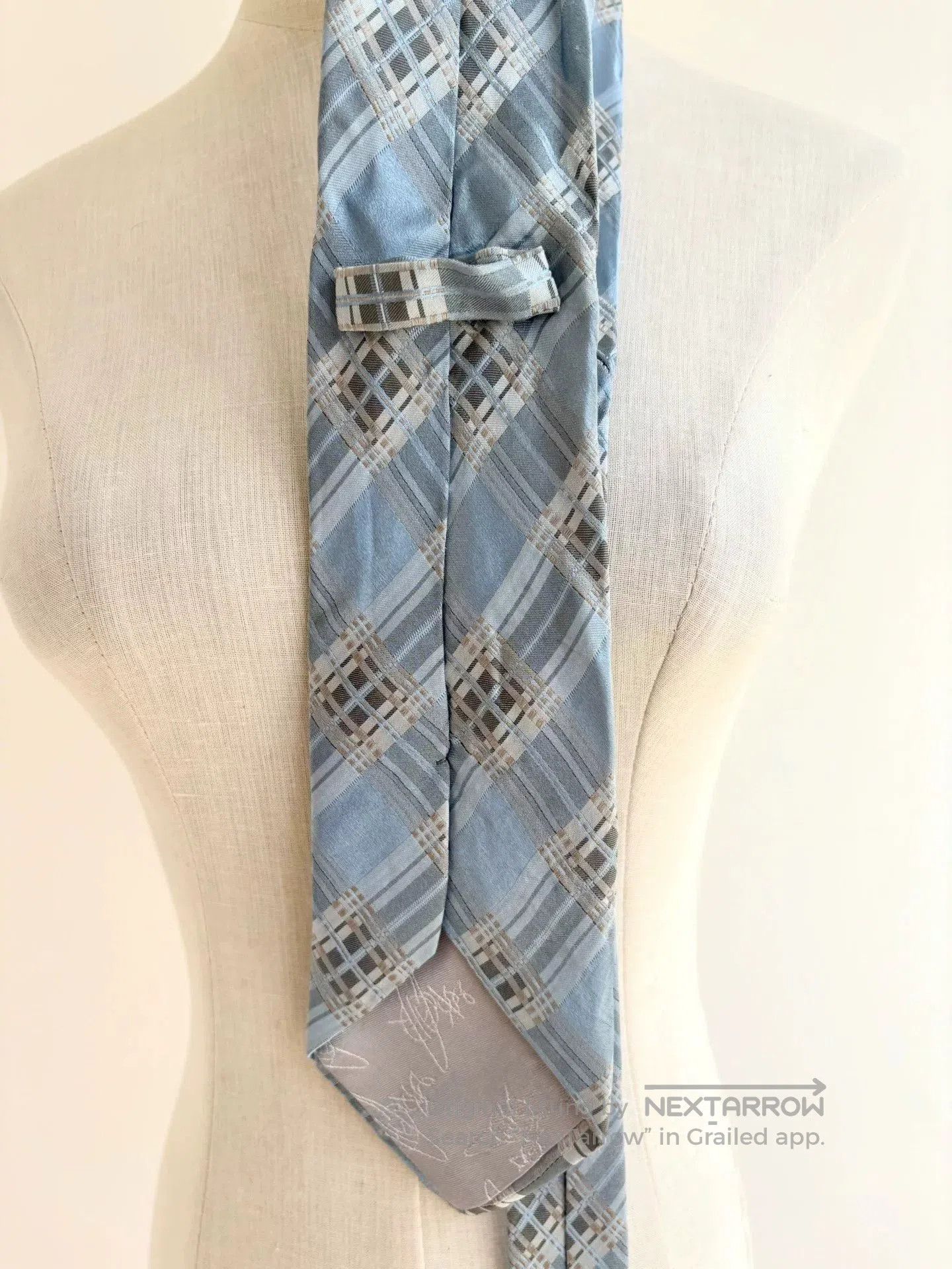 Vivienne Westwood vivienne westwood blue striped necktie. Size ONE SIZE - 6 Thumbnail