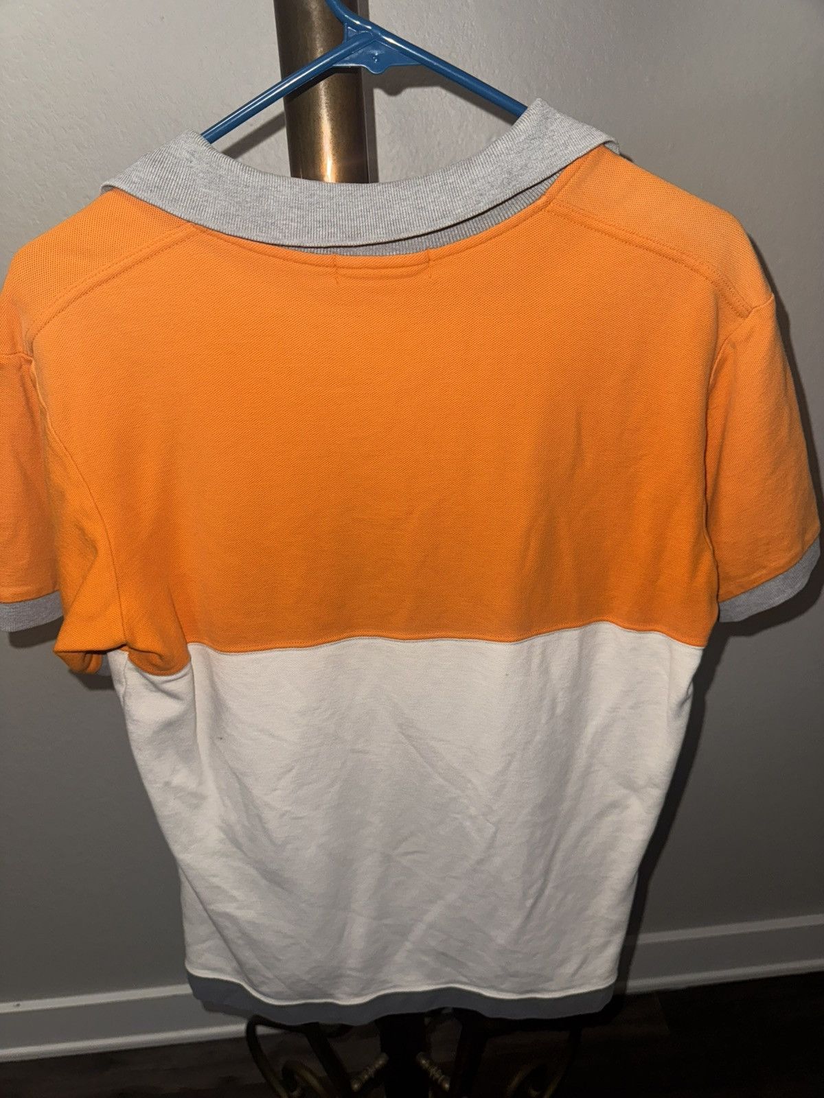 Bape Orange/Grey/White Bape Polo shirt Size US M / EU 48-50 / 2 - 4 Thumbnail