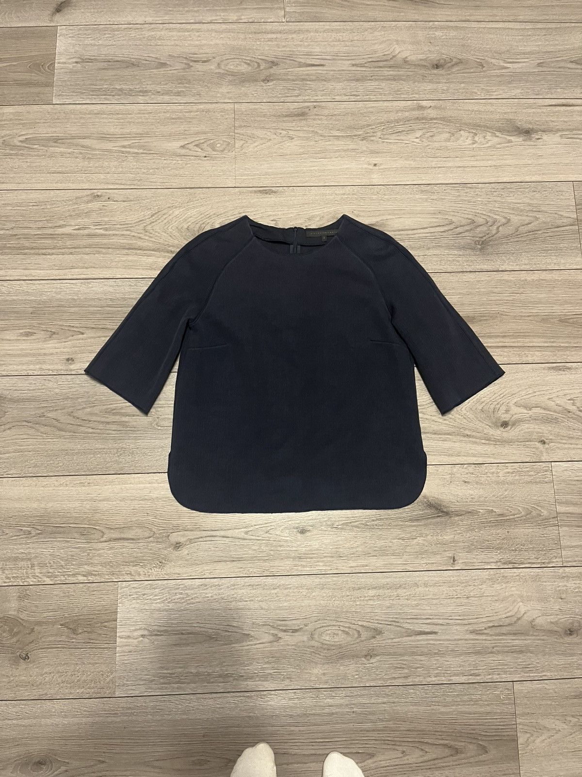 Victoria Beckham Victoria Beckham Black T-Shirt Size S / US 4 / IT 40 - 1 Thumbnail