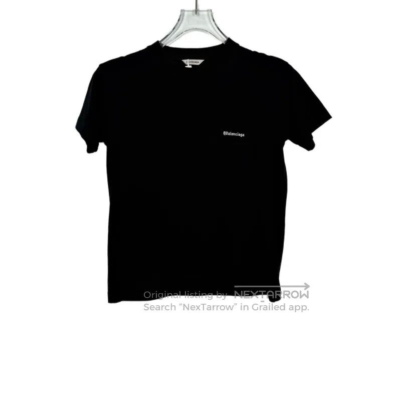 Balenciaga Balenciaga White Short Sleeve T-Shirt Size US S / EU 44-46 / 1 - 1 Thumbnail