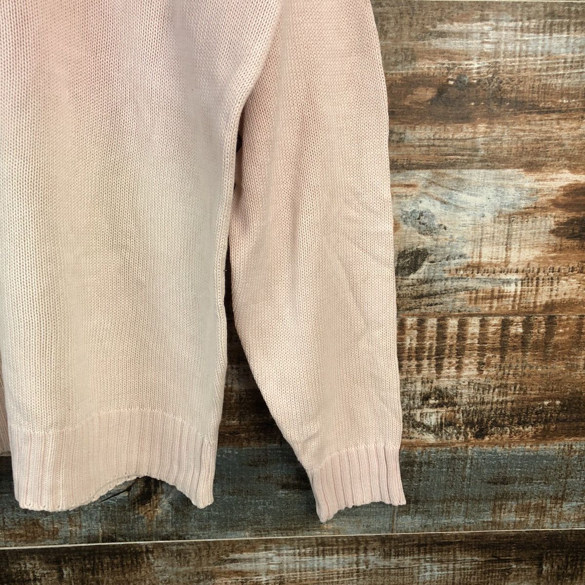 Homespun Knitwear × Japanese Brand Uniqlo vintage Pink Knitwear sweatshirt #A1810 Size US M / EU 48-50 / 2 - 8 Thumbnail