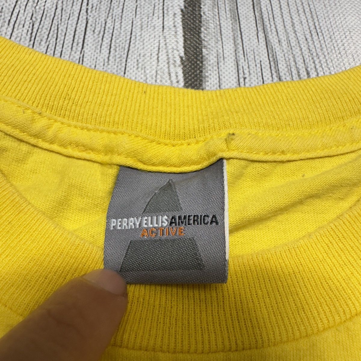 Perry Ellis × Vintage Vintage Perry Ellis America tee Size US XXL / EU 58 / 5 - 4 Thumbnail