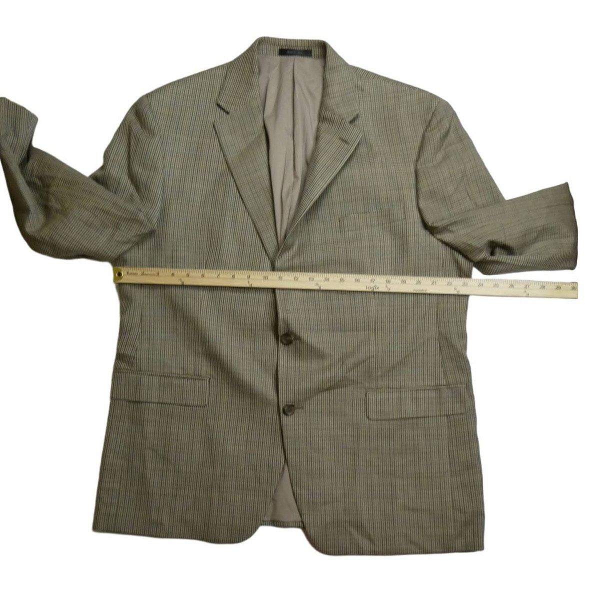 Lauren Ralph Lauren men's LAUREN RALPH LAUREN silk sport coat, gold, 46R, NEW Size 46R - 3 Thumbnail