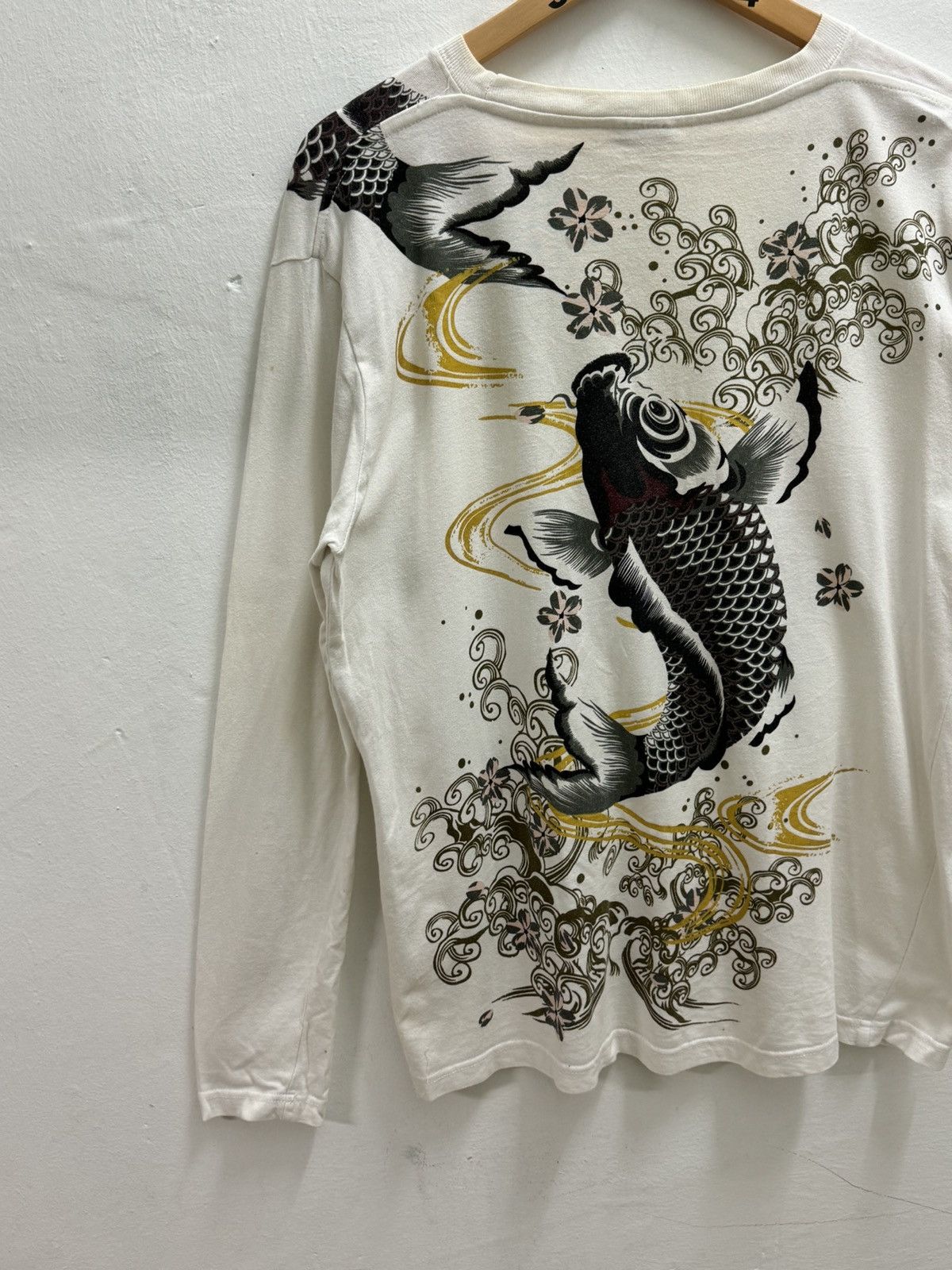 Japanese Brand VINTAGE JAPAN DESIGNER FISH SUKAJAN LONG SLEEVE Size US M / EU 48-50 / 2 - 8 Thumbnail