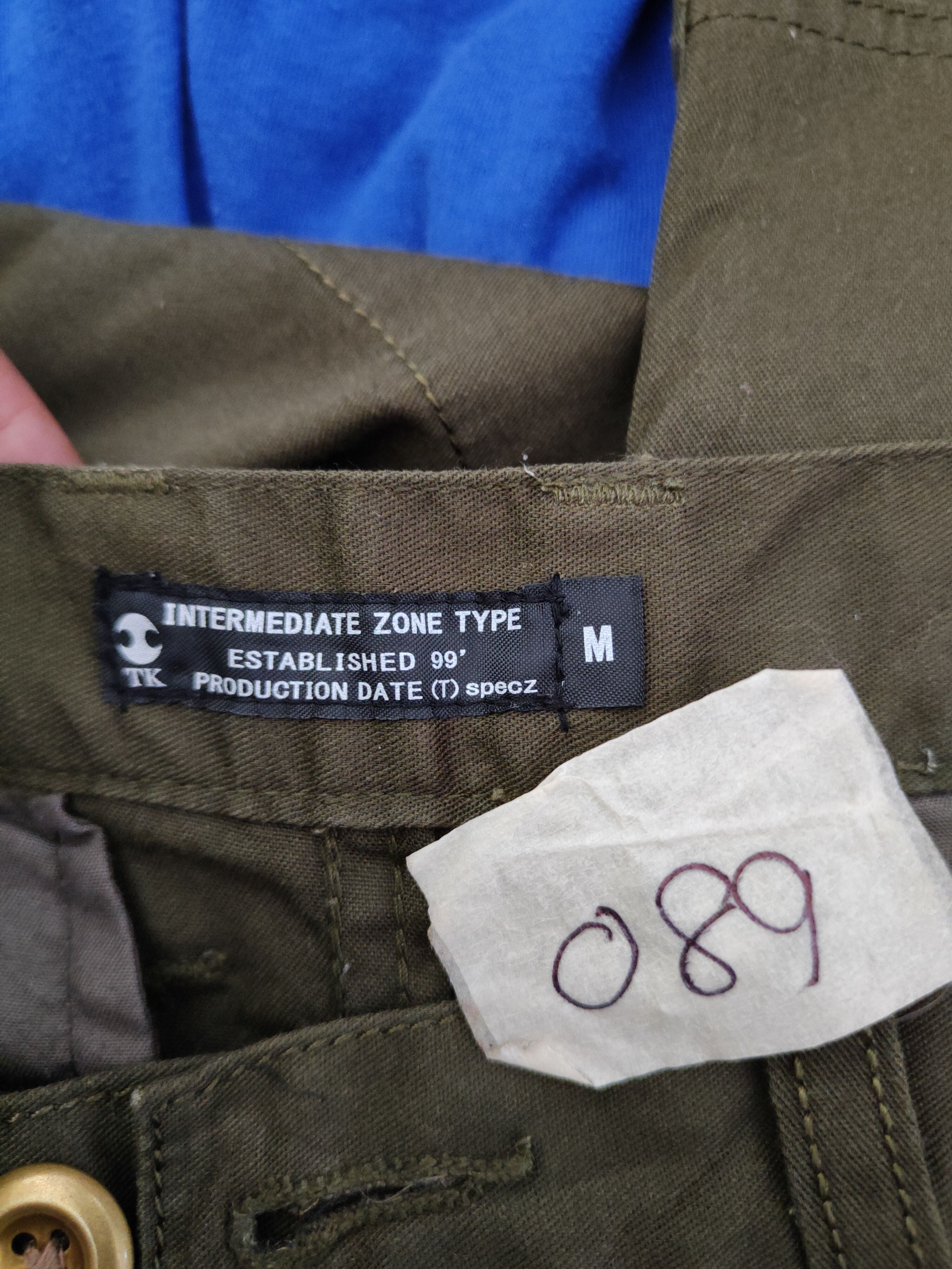 Japanese Brand DL TK Olive Multipocket utility Tactical Cargo Pants #089 Size US 30 / EU 46 - 15 Thumbnail