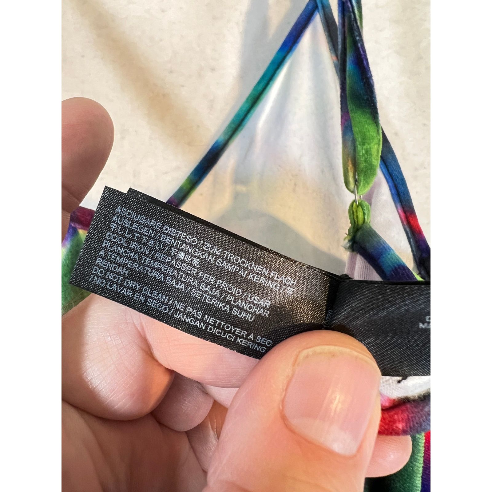 Hurley Hurley Nebula Mini-Dress Woman's M Tye Dye Adjustable Straps Size M / US 6-8 / IT 42-44 - 19 Thumbnail