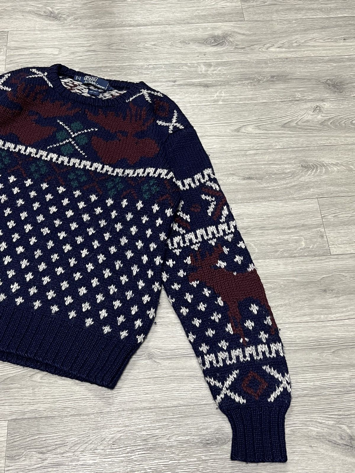 Polo Ralph Lauren Polo Ralph Lauren 90’s Nordic Deer sweater knit Size US M / EU 48-50 / 2 - 3 Thumbnail