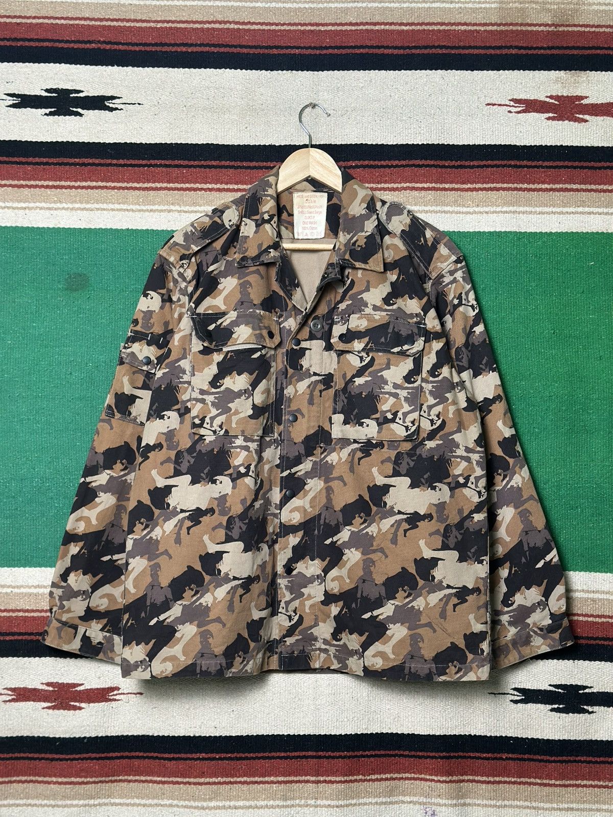 Japanese Brand RARE Hide and Seek Japan Vtg Military Workwear Jacket Size US L / EU 52-54 / 3 - 15 Thumbnail