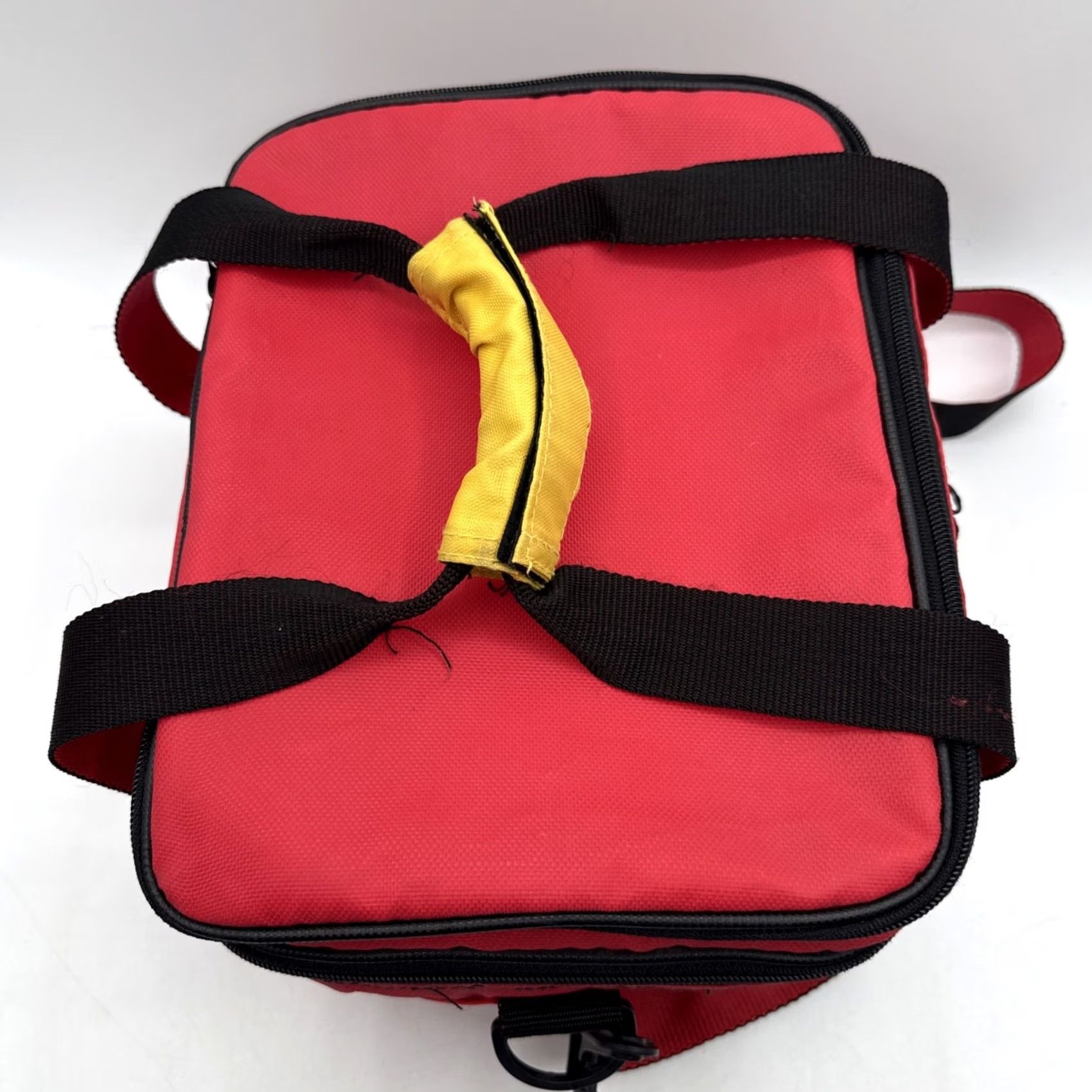 Marlboro VINTAGE Marlboro Insulated Cooler Bag Lunch Box Top Handle Red 90s Outdoors Unisex Adults Small Size ONE SIZE - 5 Thumbnail