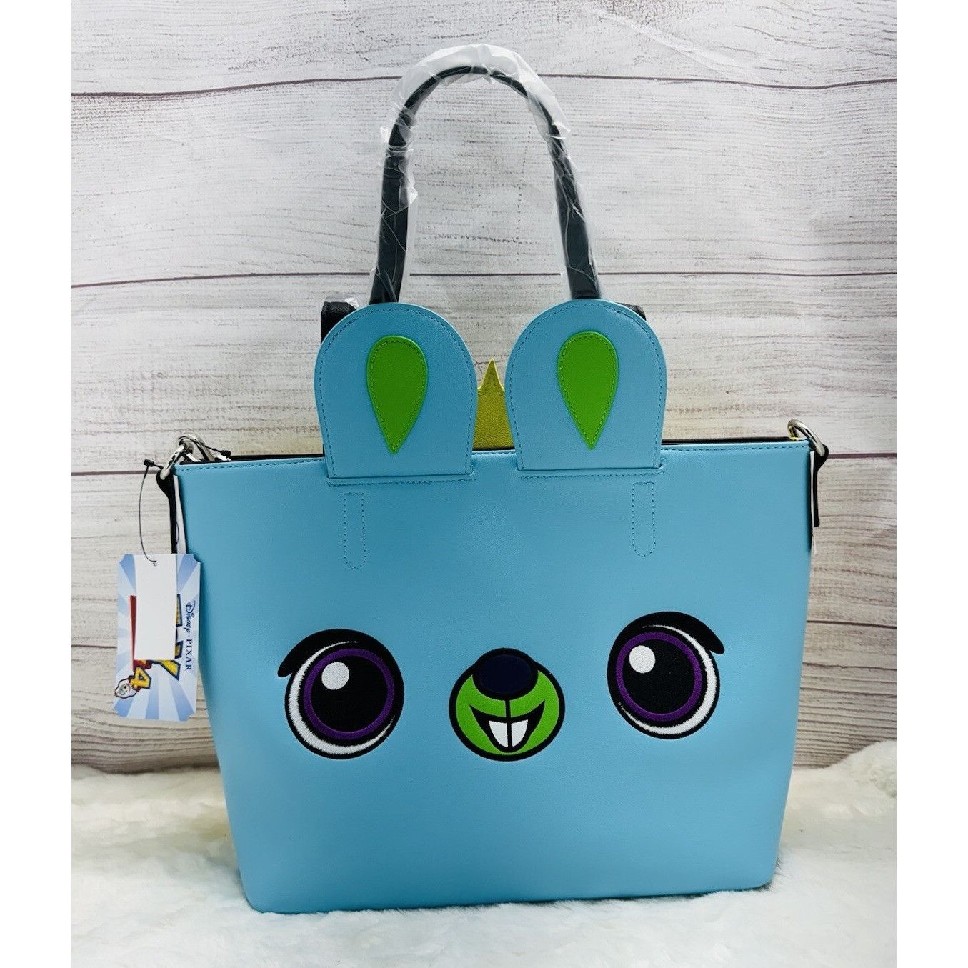 Disney Loungefly Toy Story Ducky & Bunny Double-Sided Tote Crossbod Size ONE SIZE - 2 Thumbnail