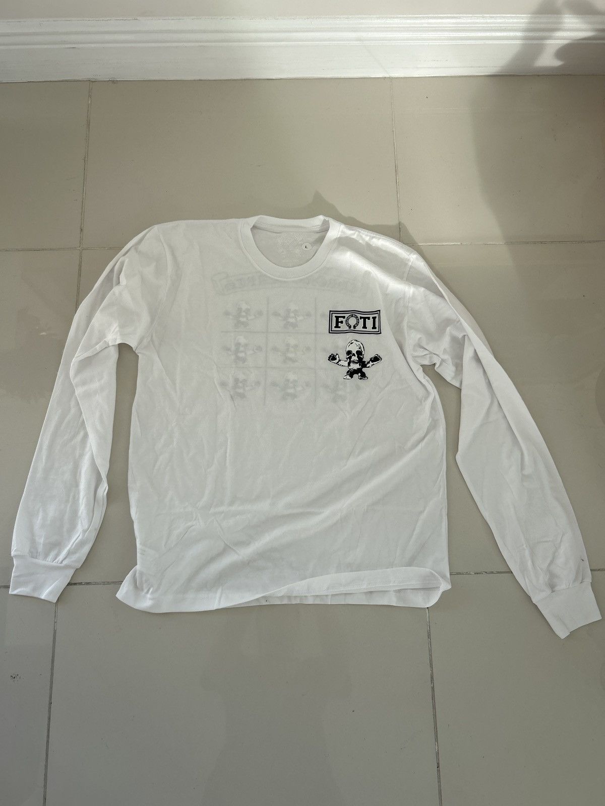 Chrome Hearts Thermal Leather Cross Tee -SHENGLI ROAD MARKET