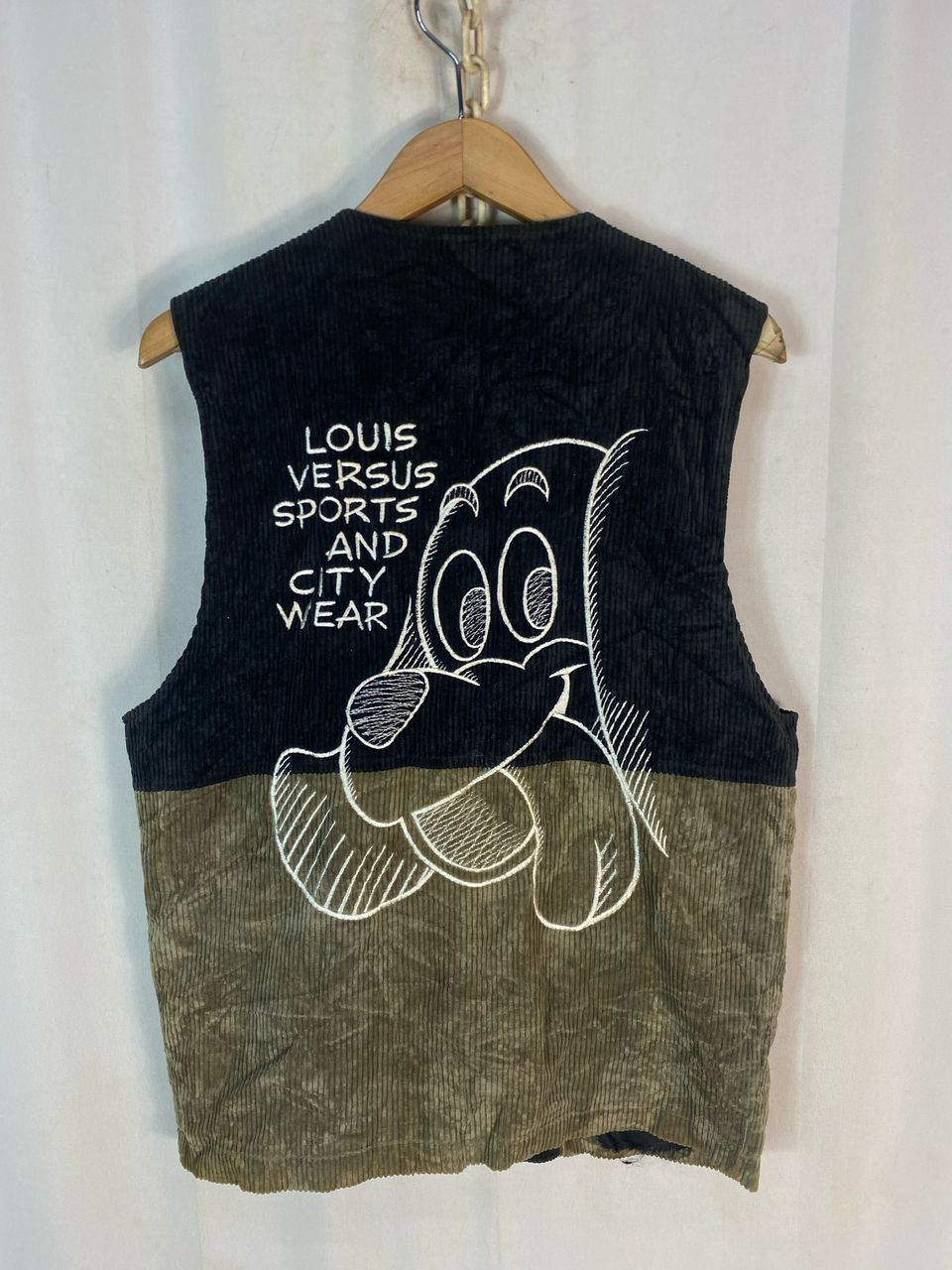 Japanese Brand × Vintage Louis versus cudroy embroidered logo vest Size US S / EU 44-46 / 1 - 10 Thumbnail