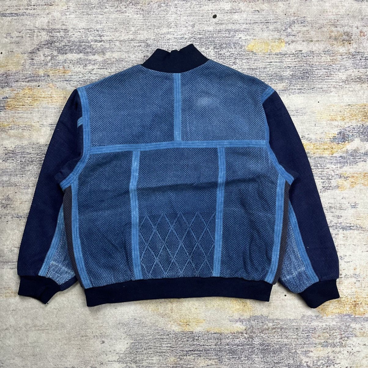 Japanese Brand Mode visconti indigo bomber jacket Size US L / EU 52-54 / 3 - 2 Thumbnail