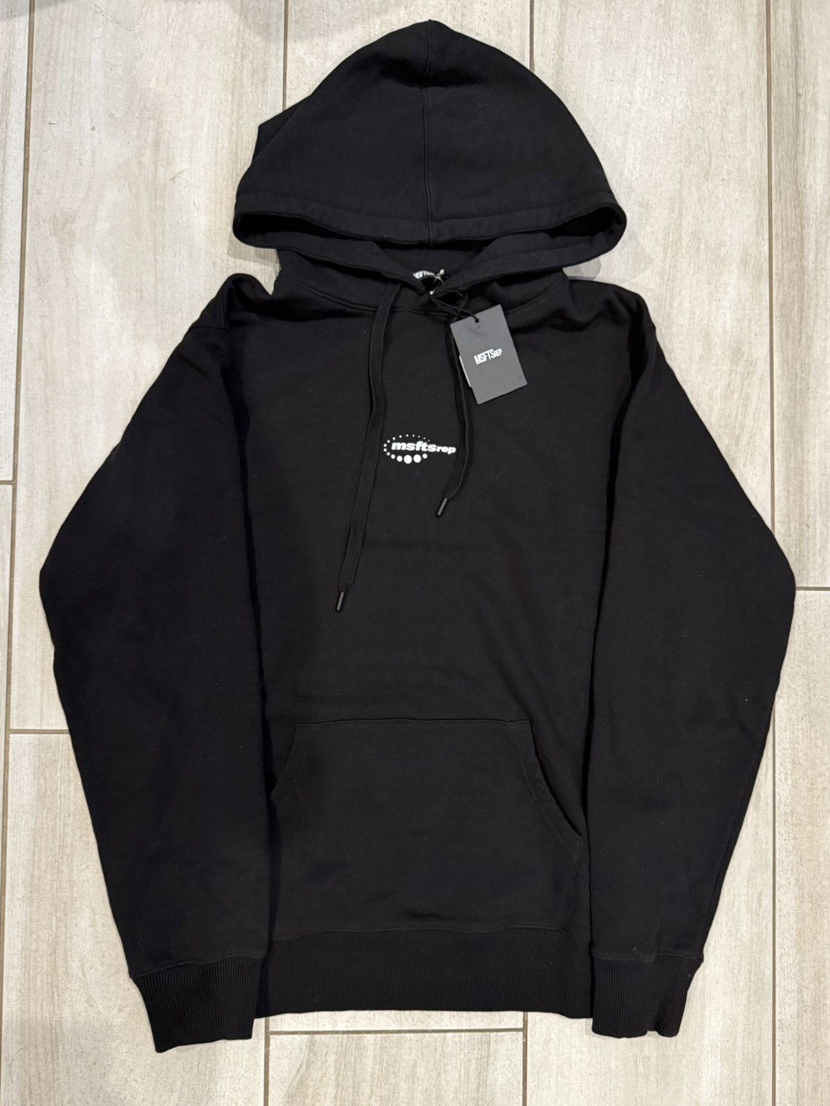 Jaden Smith × Msftsrep Msftsrep FW/21 Black Astrosquiggle Logo Hoodie Size US S / EU 44-46 / 1 - 4 Thumbnail