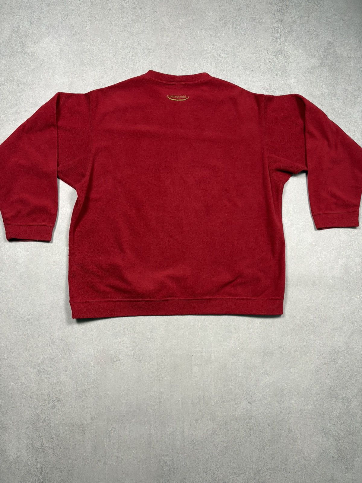 Patagonia Vintage 90s Patagonia Synchilla Fleece Crewneck Red XL USA Size US XL / EU 56 / 4 - 1 Thumbnail