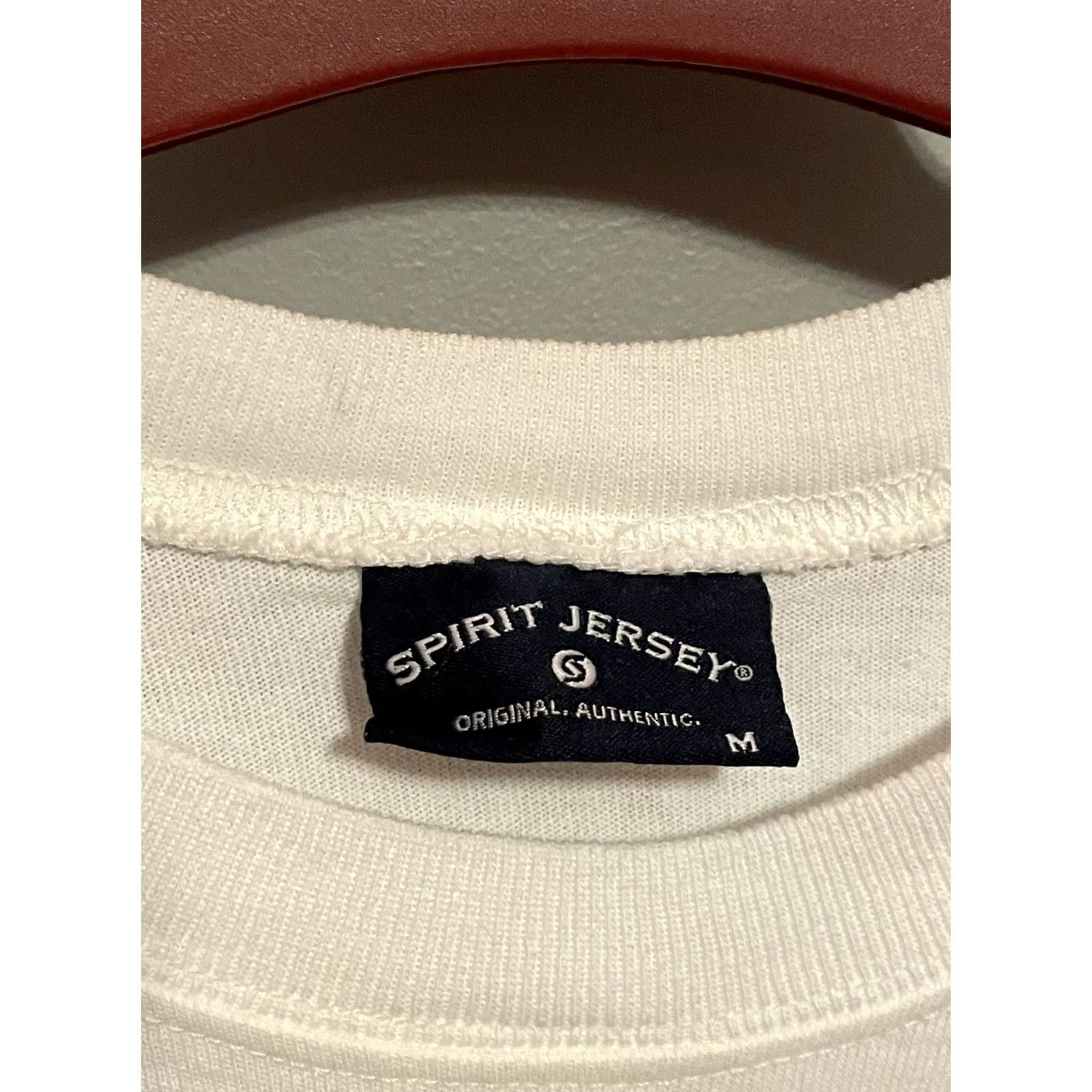 ESPIRIT Spirit Jersey Mens M White Carnival Sunrise Cruise Ship Size Long Sleeve E297 Size US M / EU 48-50 / 2 - 5 Thumbnail