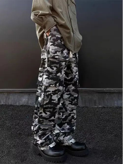 Japanese Brand Kuroda x Ahata Niche Premium Casual Camouflage Trousers Size US 32 / EU 48 - 5 Thumbnail