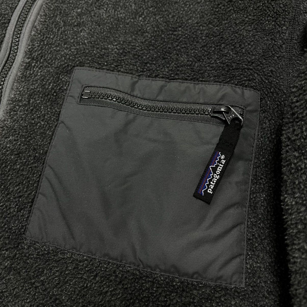 Patagonia × Vintage Vintage Patagonia Fleece Jacket sweater pocket y2k Size US L / EU 52-54 / 3 - 4 Thumbnail