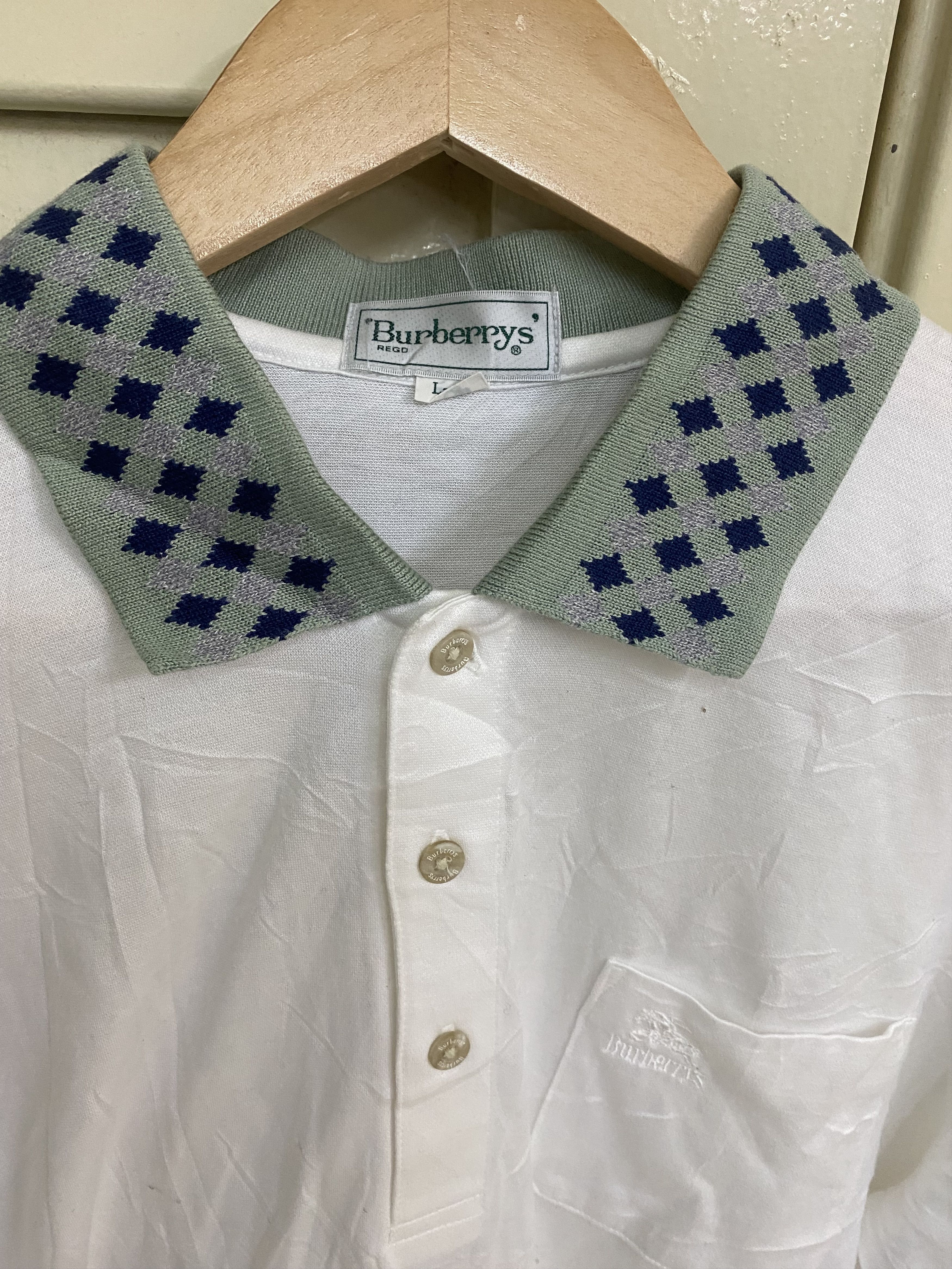 Burberry Lots of 3 Burberry Shirt L Size Size US L / EU 52-54 / 3 - 7 Thumbnail