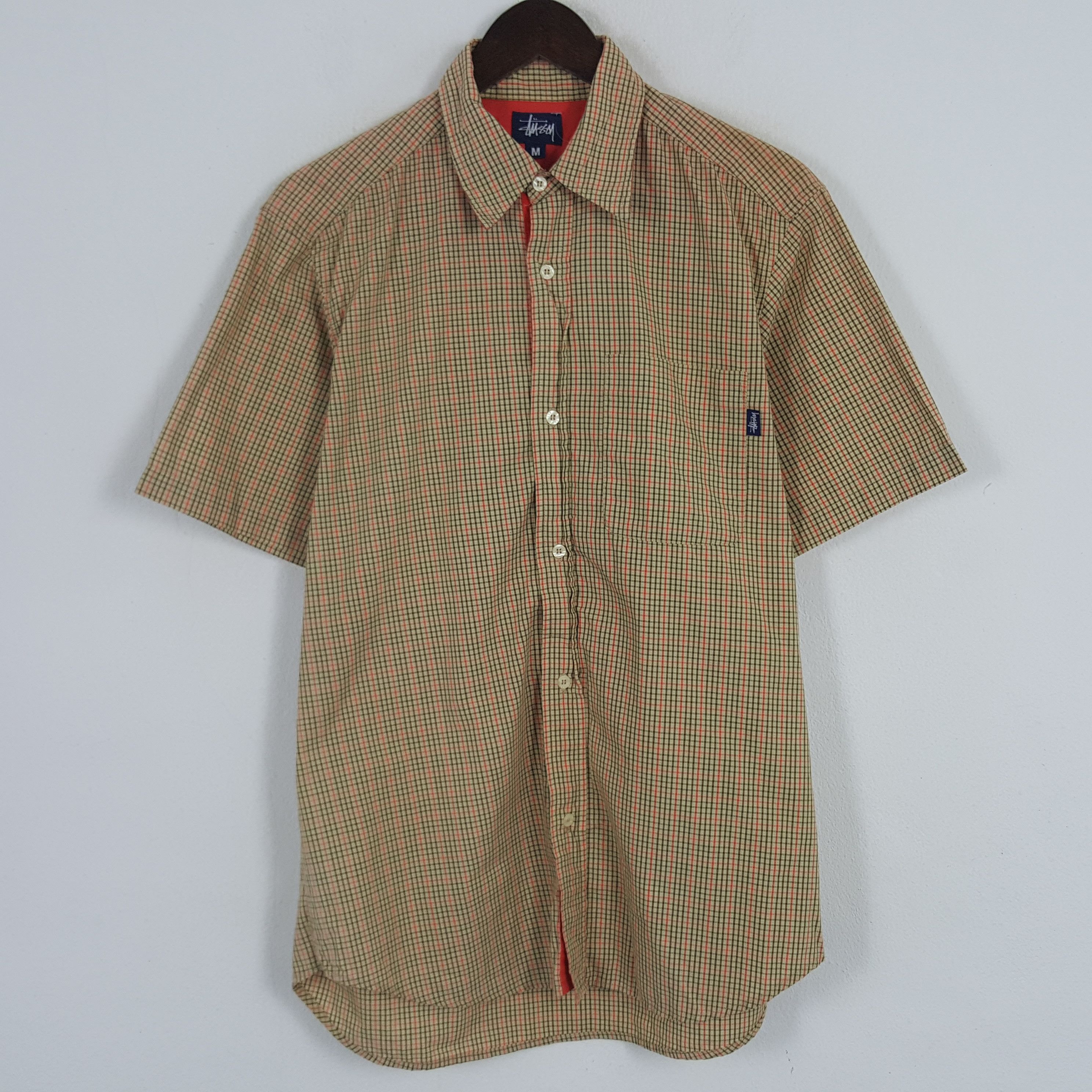 Stussy × Vintage Vintage Stussy USA Custom Art Button Up Shirt Size US L / EU 52-54 / 3 - 3 Thumbnail
