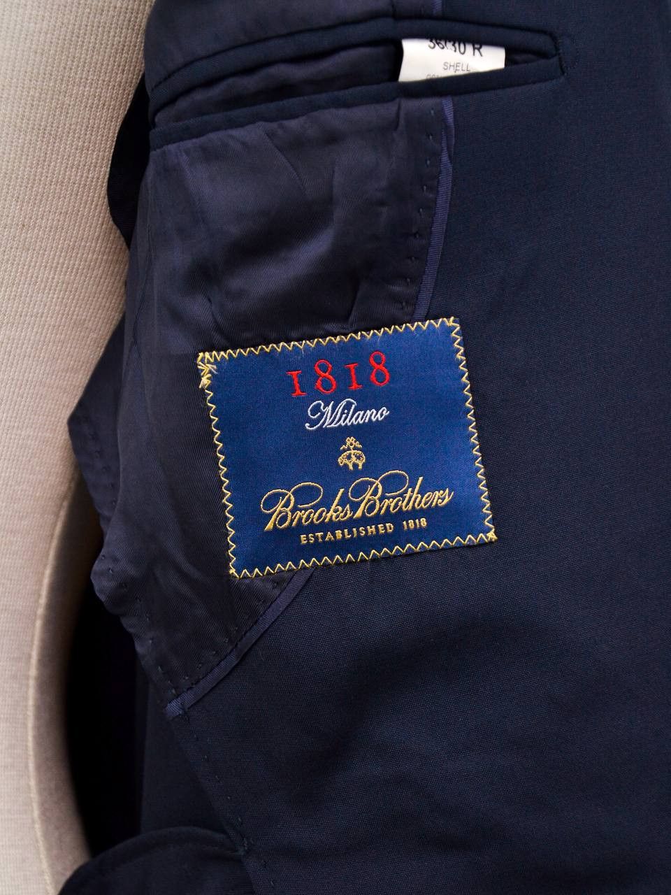 Brooks Brothers BROOKS BROTHERS Italy wool blazer jacket Size 48R - 2 Thumbnail